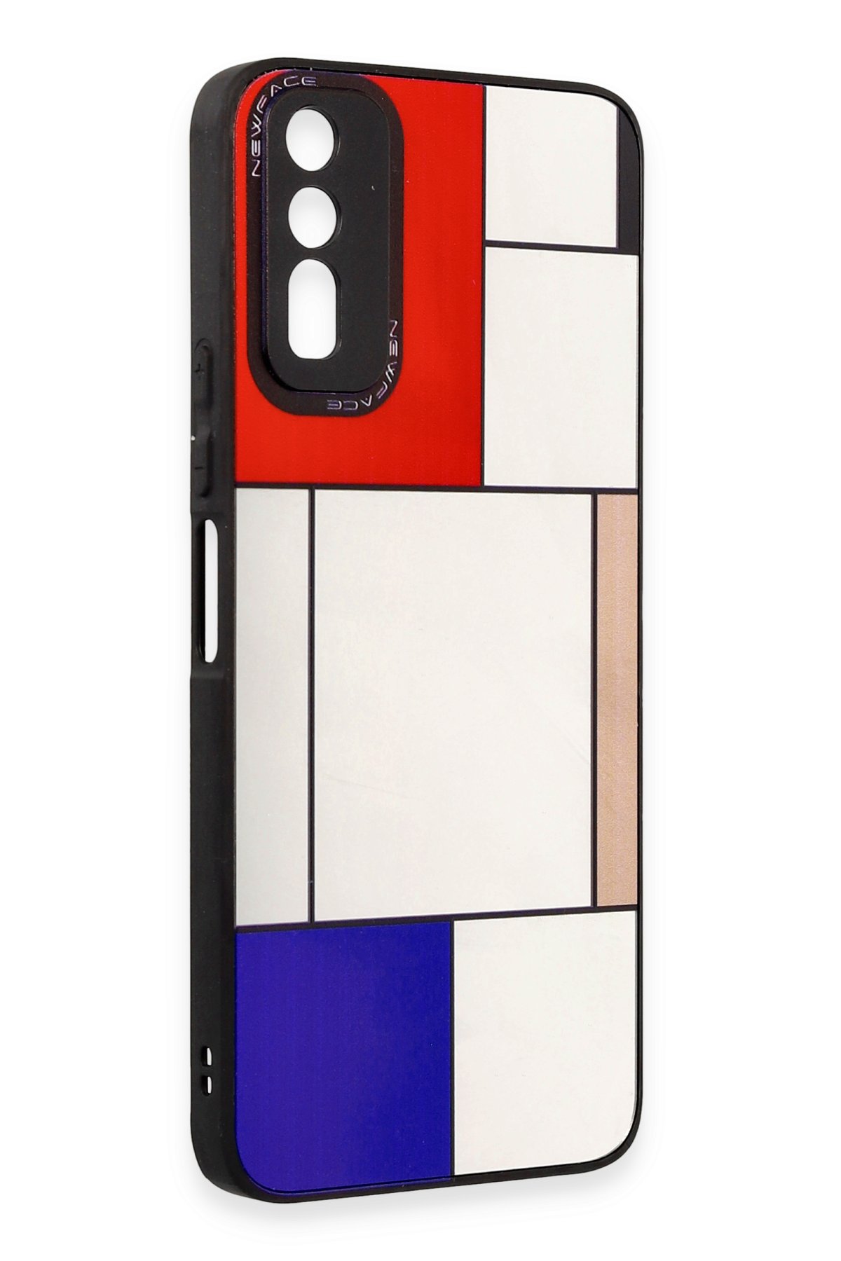 Newface Vivo Y20 Kılıf Platin Silikon - Lila