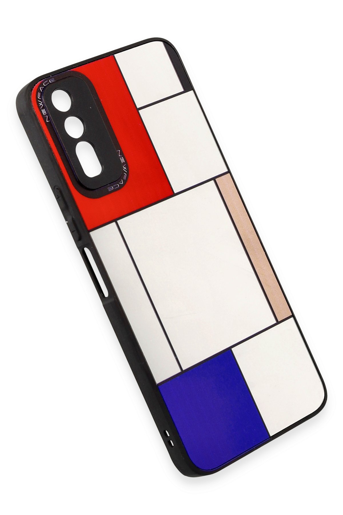 Newface Vivo Y20 Kılıf Platin Silikon - Lila