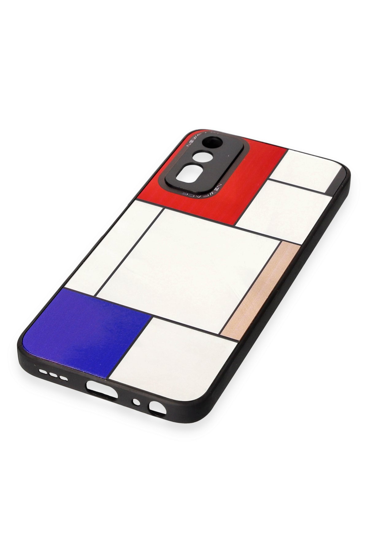 Newface Vivo Y20 Kılıf Platin Silikon - Lila