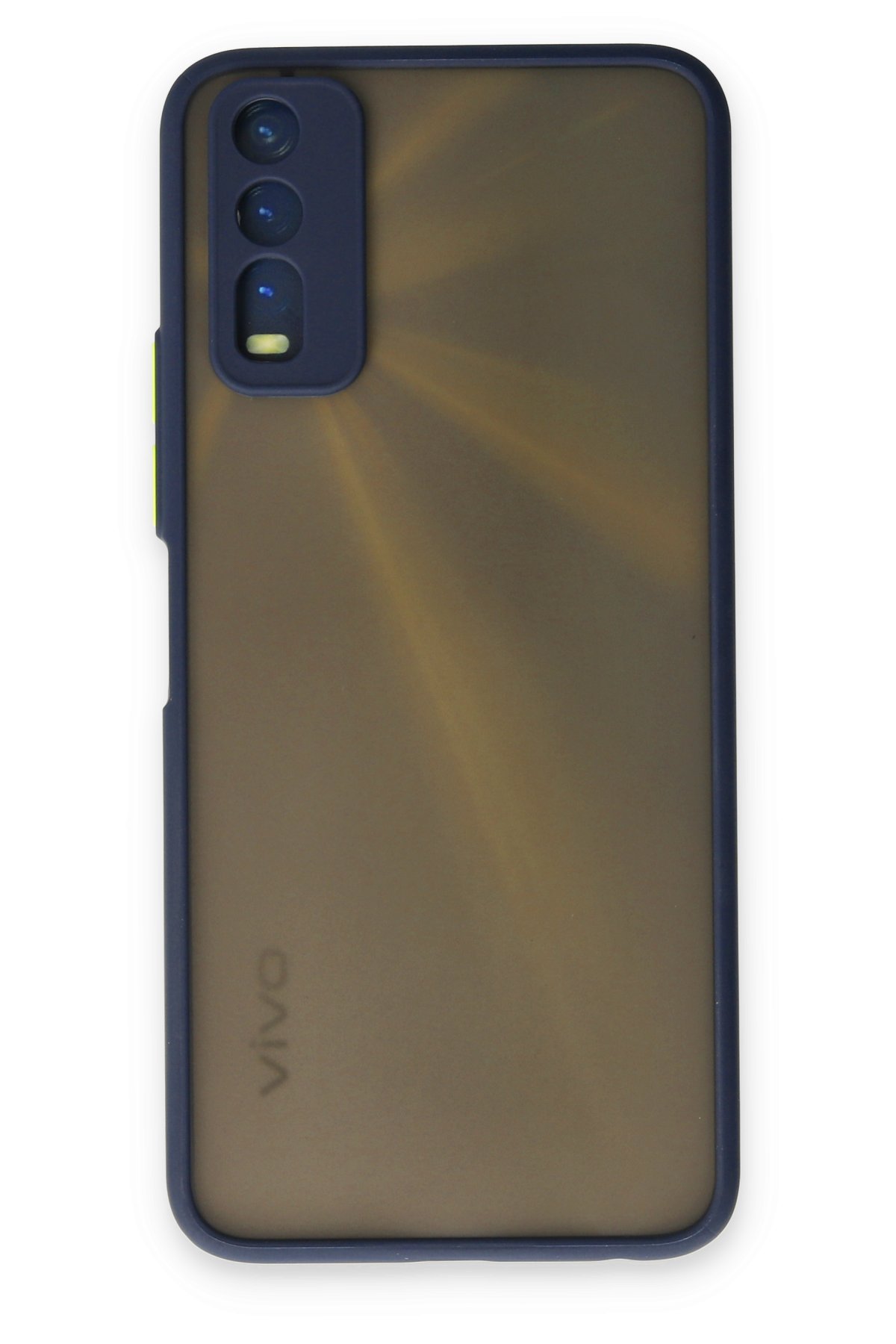 Newface Vivo Y20 Kılıf Montreal Silikon Kapak - Gri