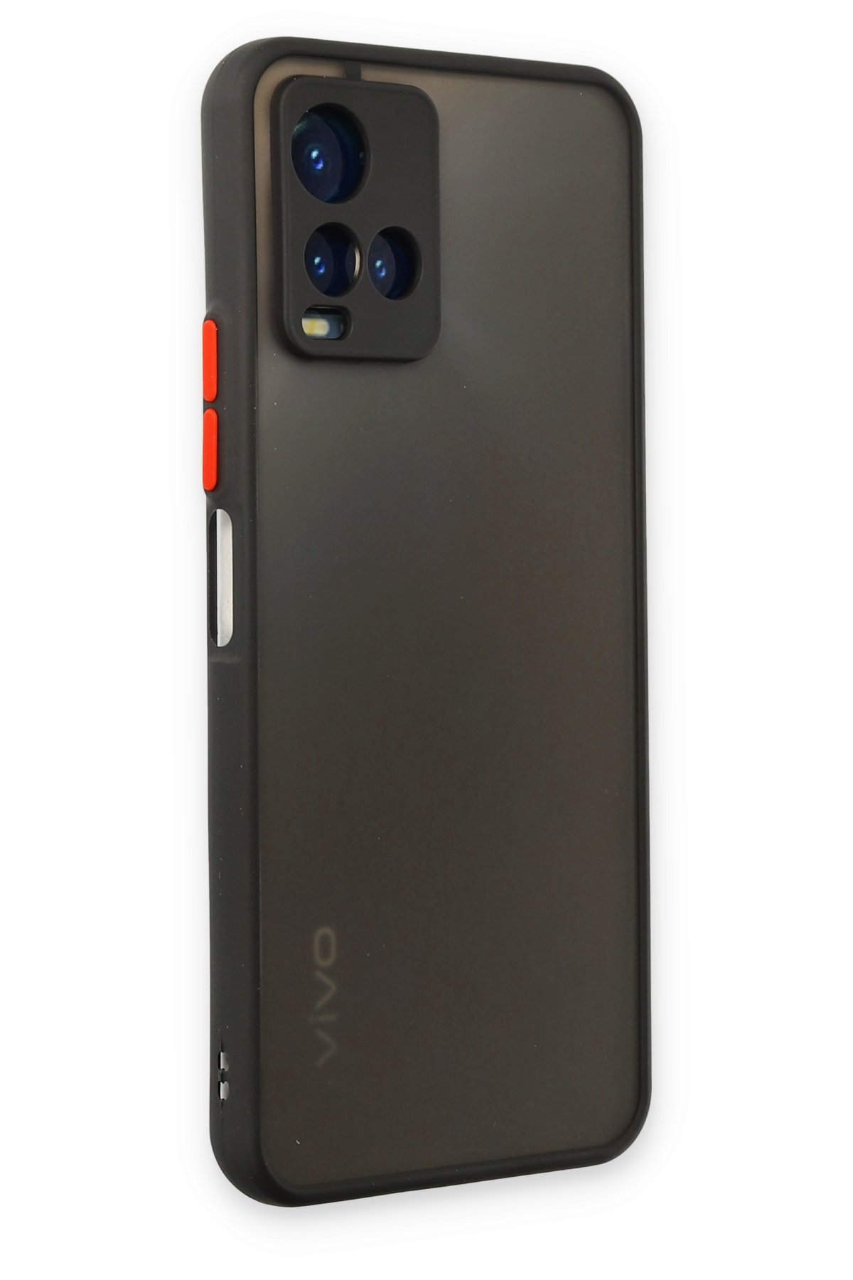 Newface Vivo Y21 Kılıf Auto Focus Kapak - Lacivert