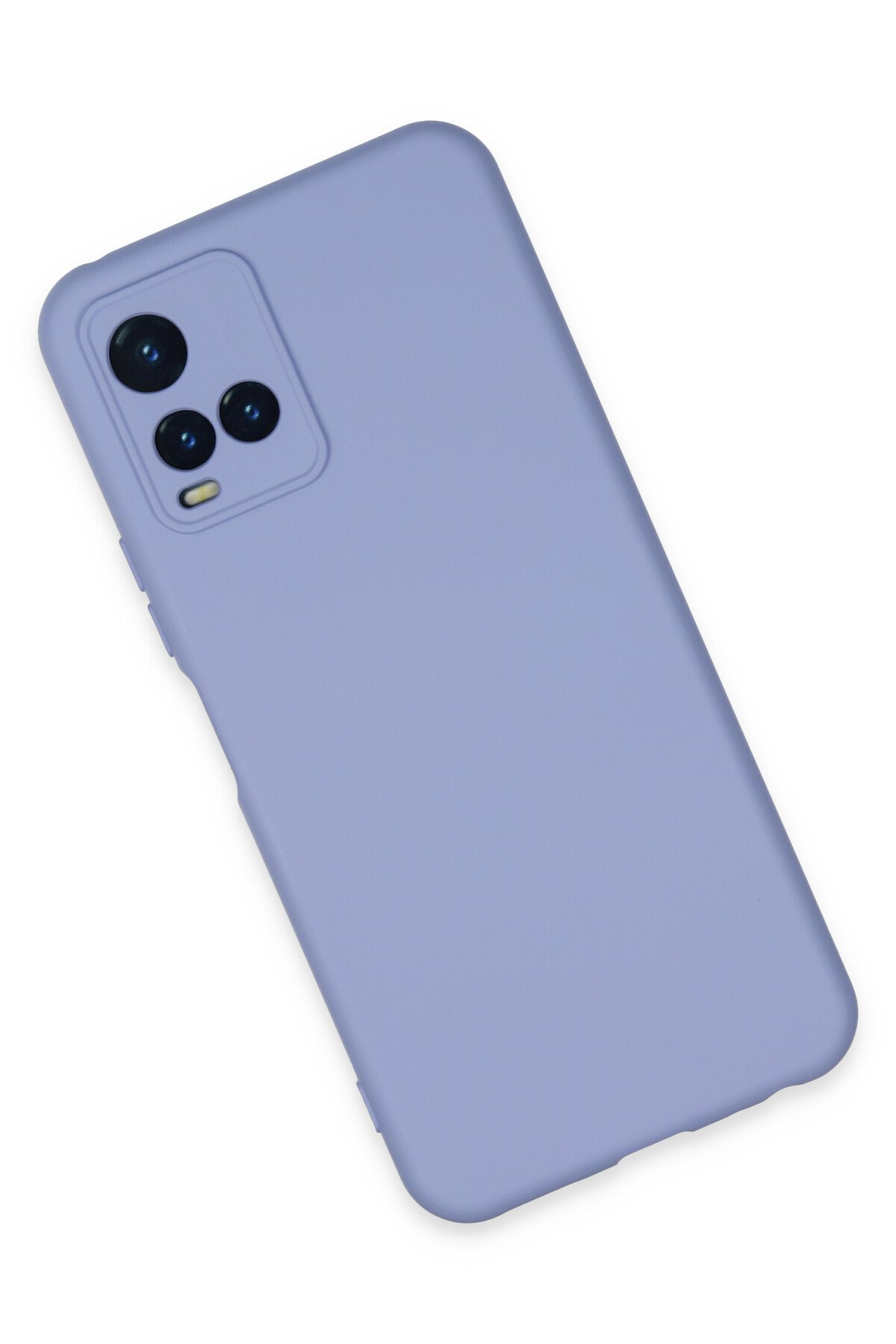 Newface Vivo Y21 Kılıf Palm Buzlu Kamera Sürgülü Silikon - Turkuaz