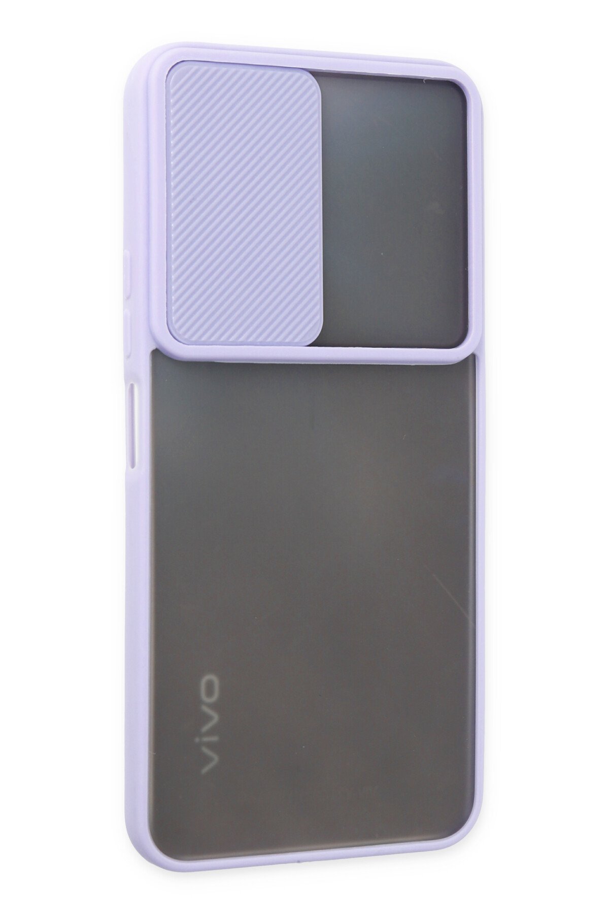 Newface Vivo Y21 Kılıf Nano içi Kadife Silikon - Turuncu