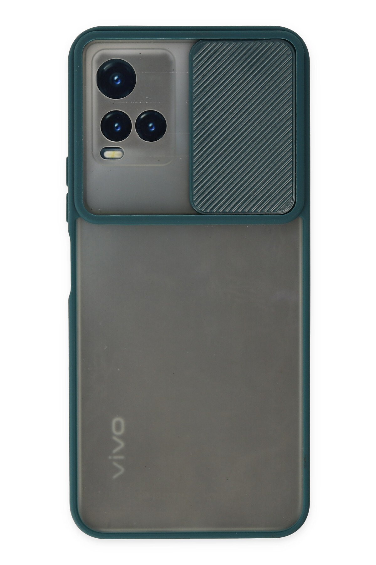 Newface Vivo Y21 Kılıf Auto Focus Kapak - Lacivert