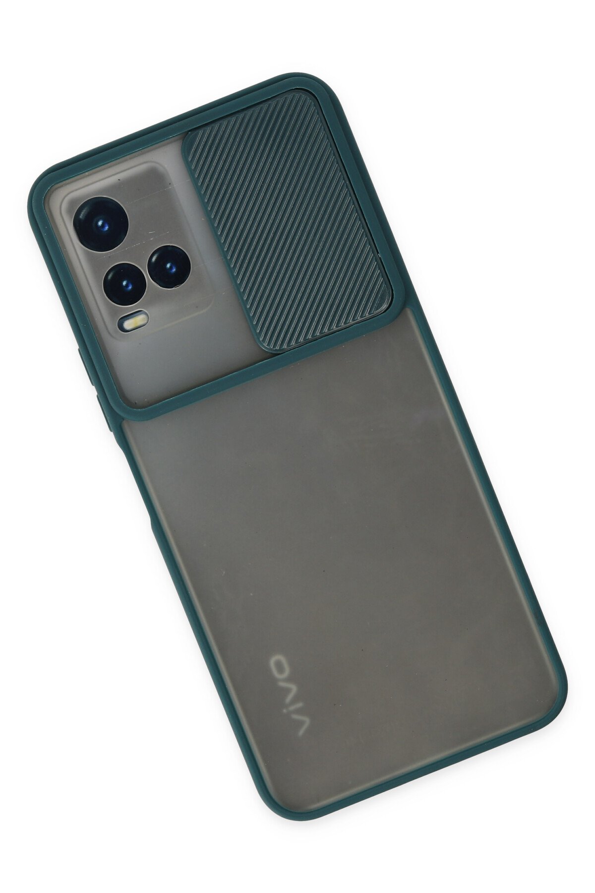 Newface Vivo Y21 Kılıf Auto Focus Kapak - Lacivert