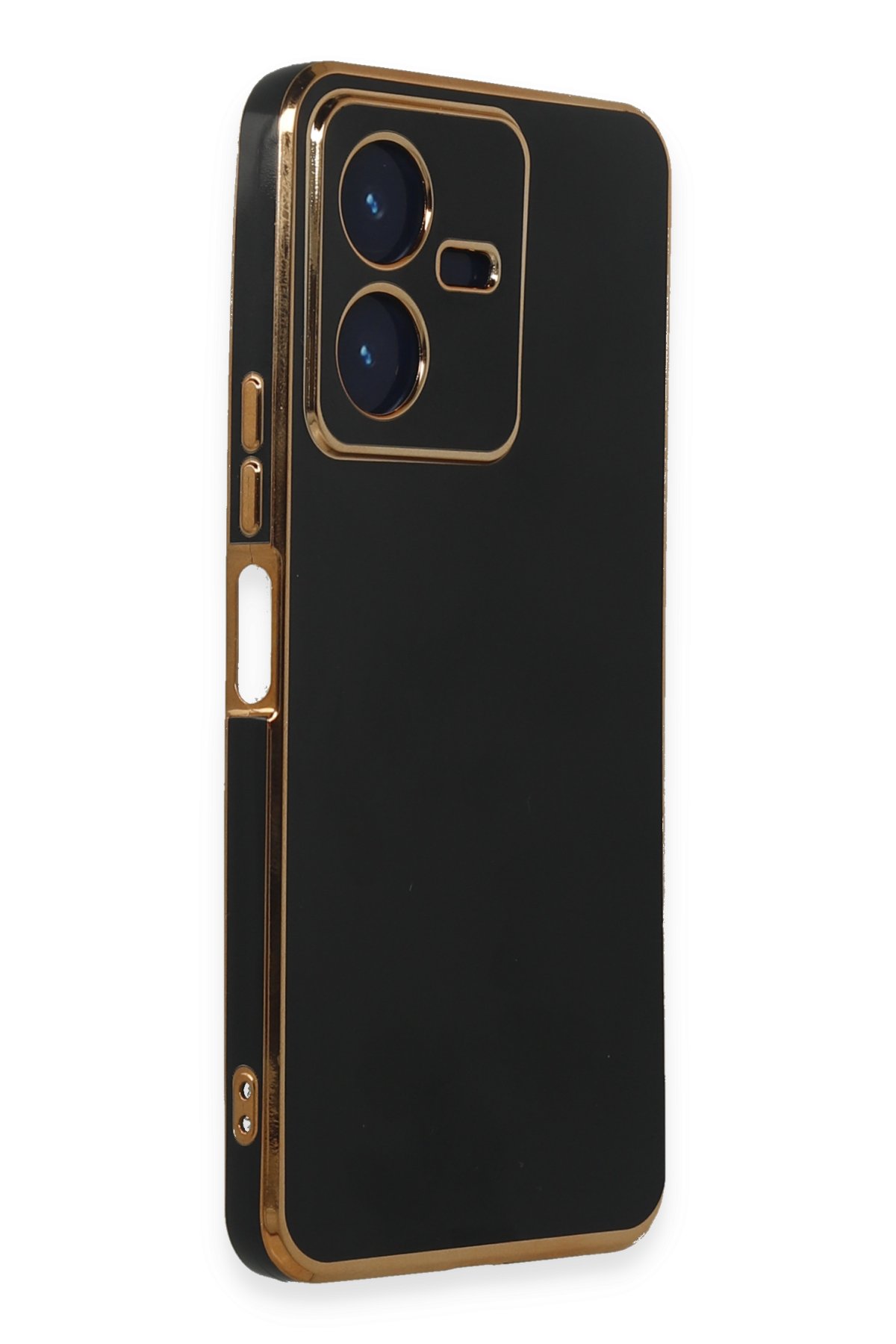 Newface Vivo Y22 2022 Kılıf Volet Silikon - Kırmızı