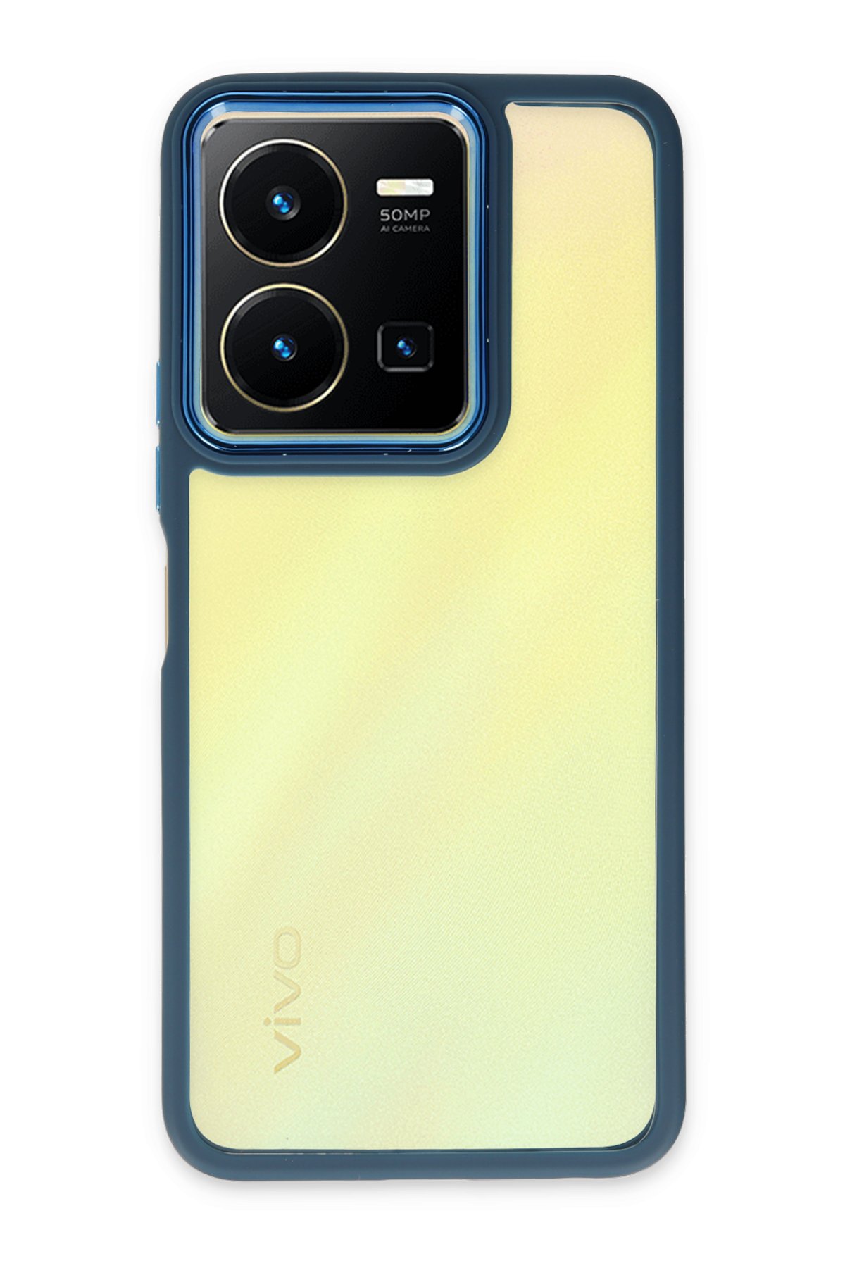 Newface Vivo Y22S Kılıf Loop Deri Silikon - Kırmızı
