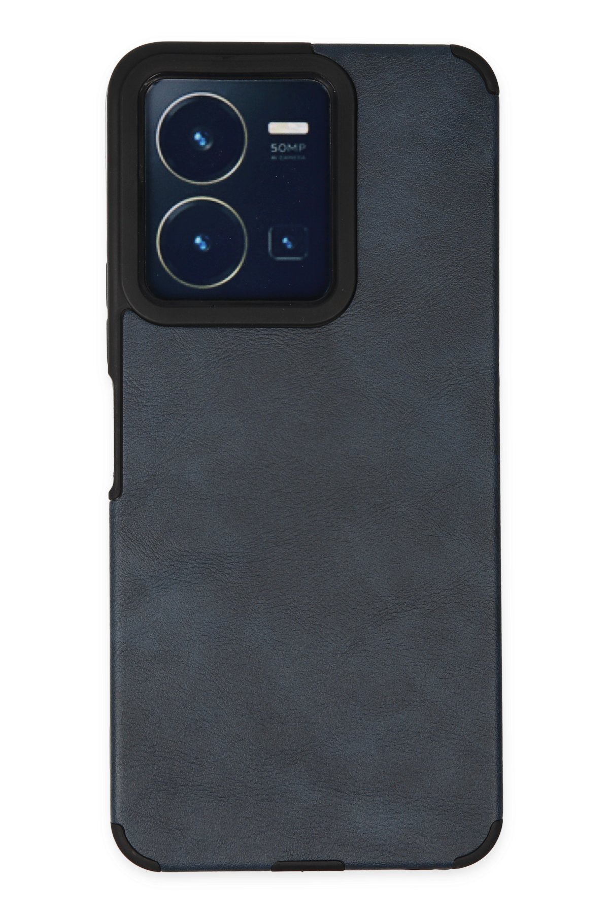 Newface Vivo Y22S Kılıf First Silikon - Mavi