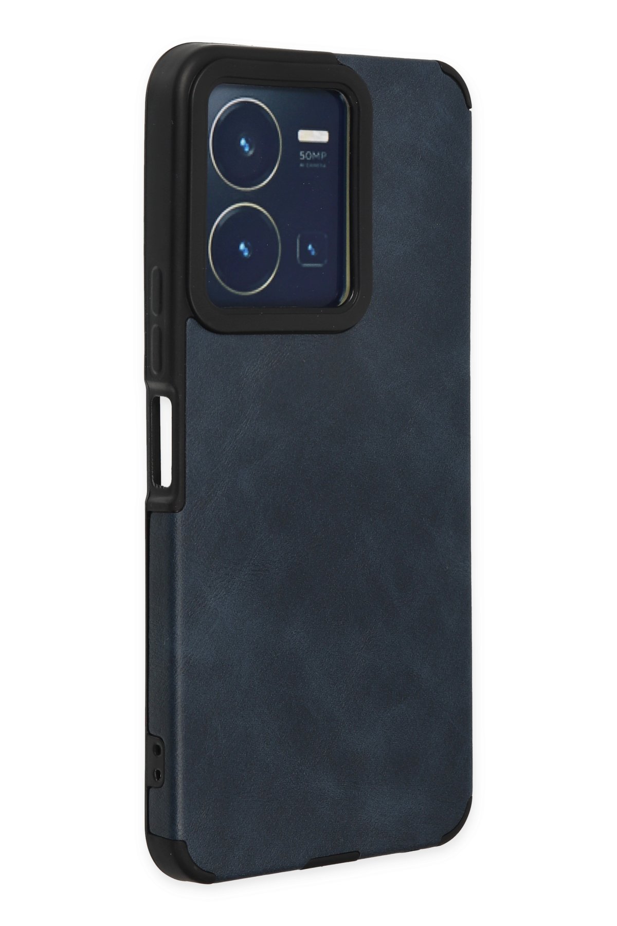 Newface Vivo Y22S Kılıf First Silikon - Mavi