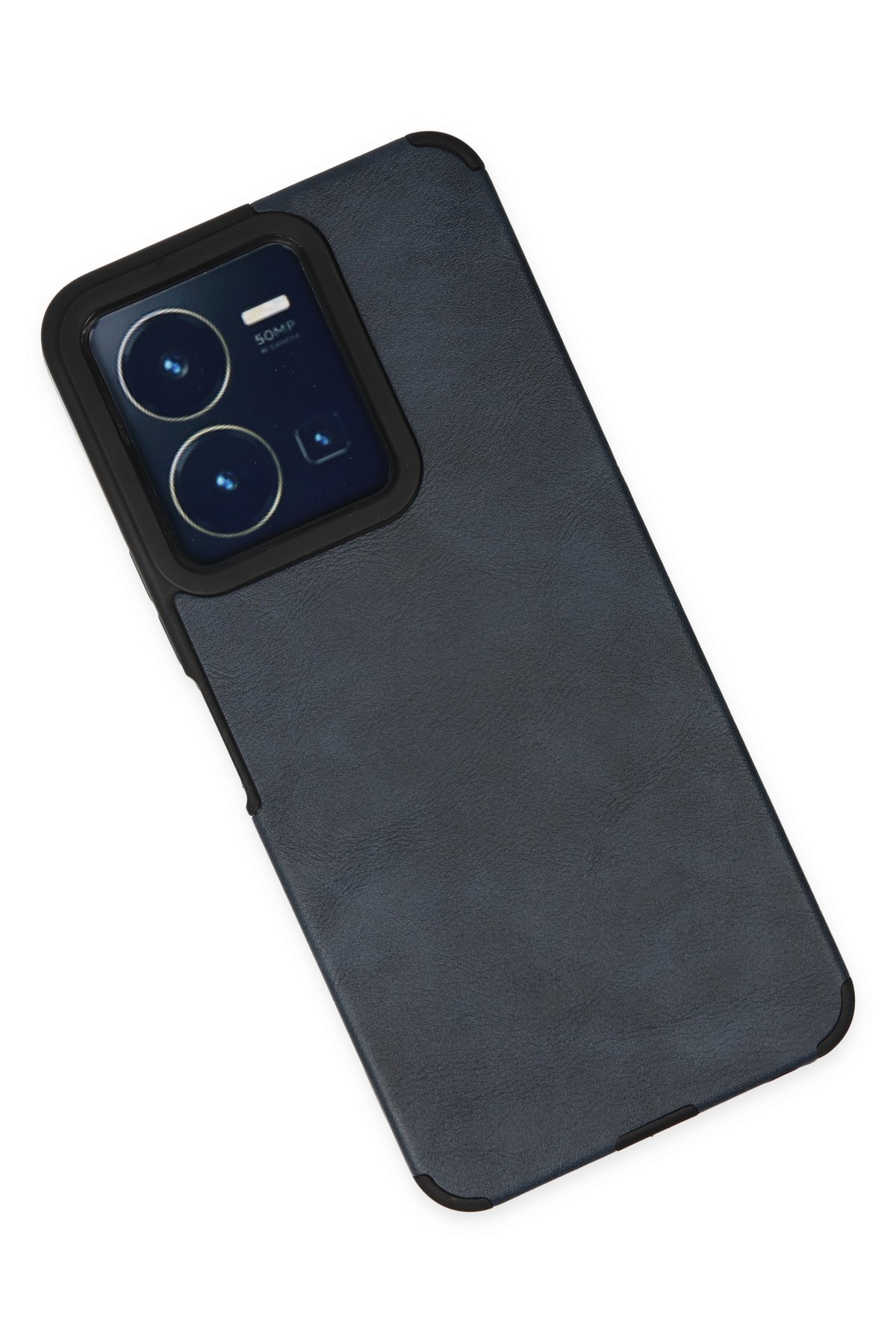 Newface Vivo Y22S Kılıf First Silikon - Mavi