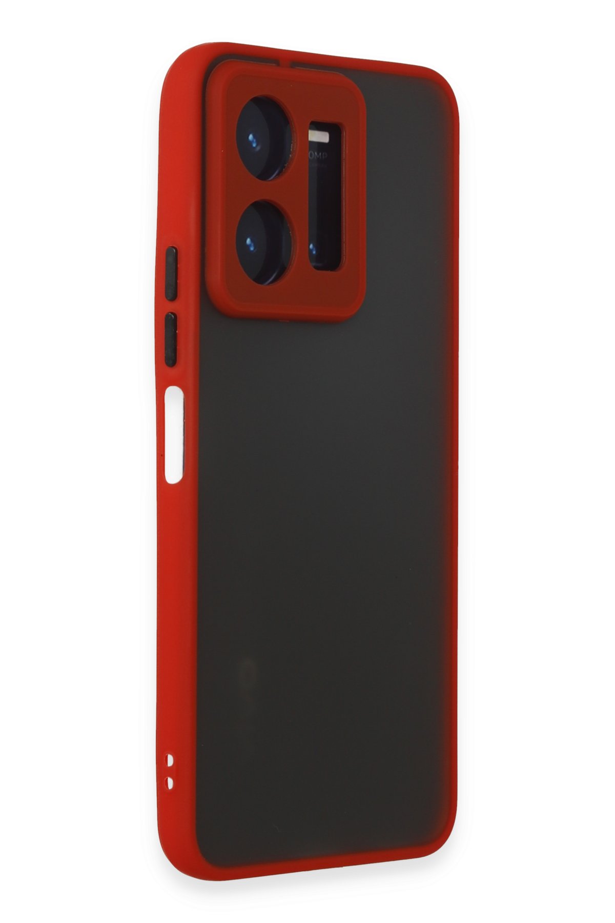 Newface Vivo Y22S Kılıf Nano içi Kadife Silikon - Lila