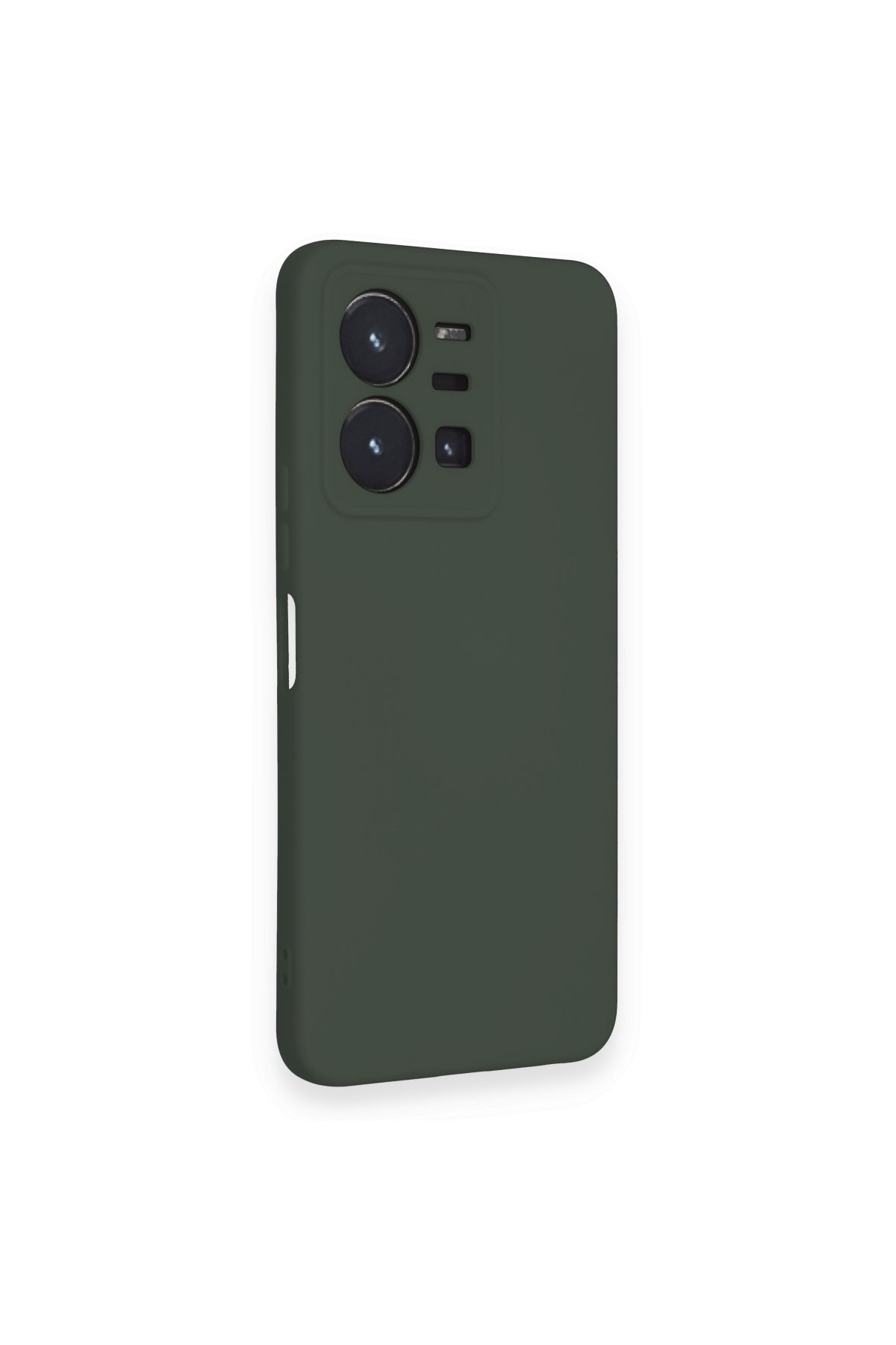 Newface Vivo Y22S Kılıf Pars Lens Yüzüklü Silikon - Gold