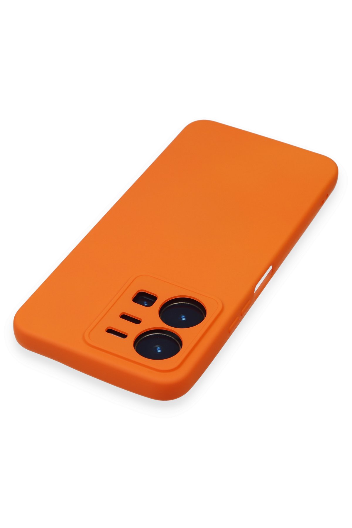 Newface Vivo Y22S Kılıf Pars Lens Yüzüklü Silikon - Siyah