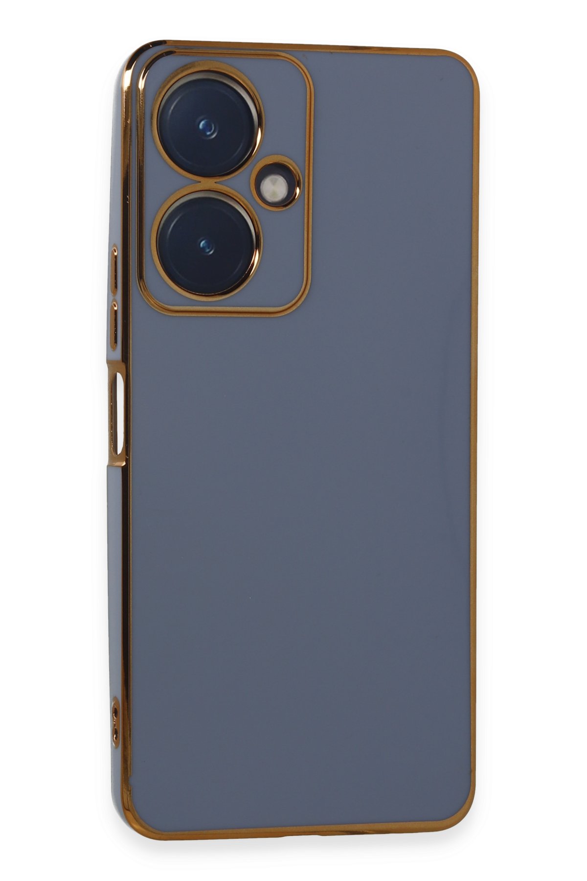 Newface Vivo Y27 Kılıf Razer Lensli Silikon - Yeşil