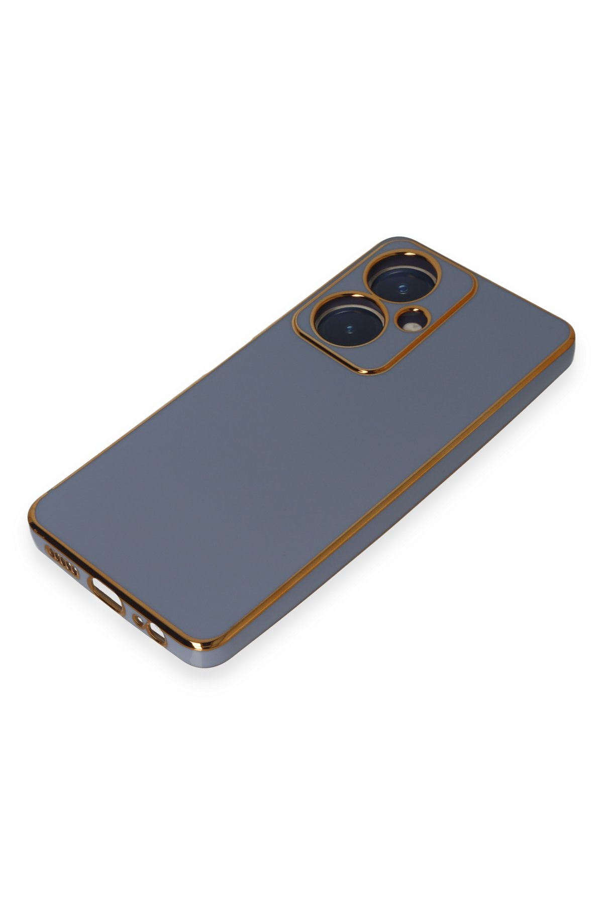 Newface Vivo Y27 Kılıf Razer Lensli Silikon - Yeşil