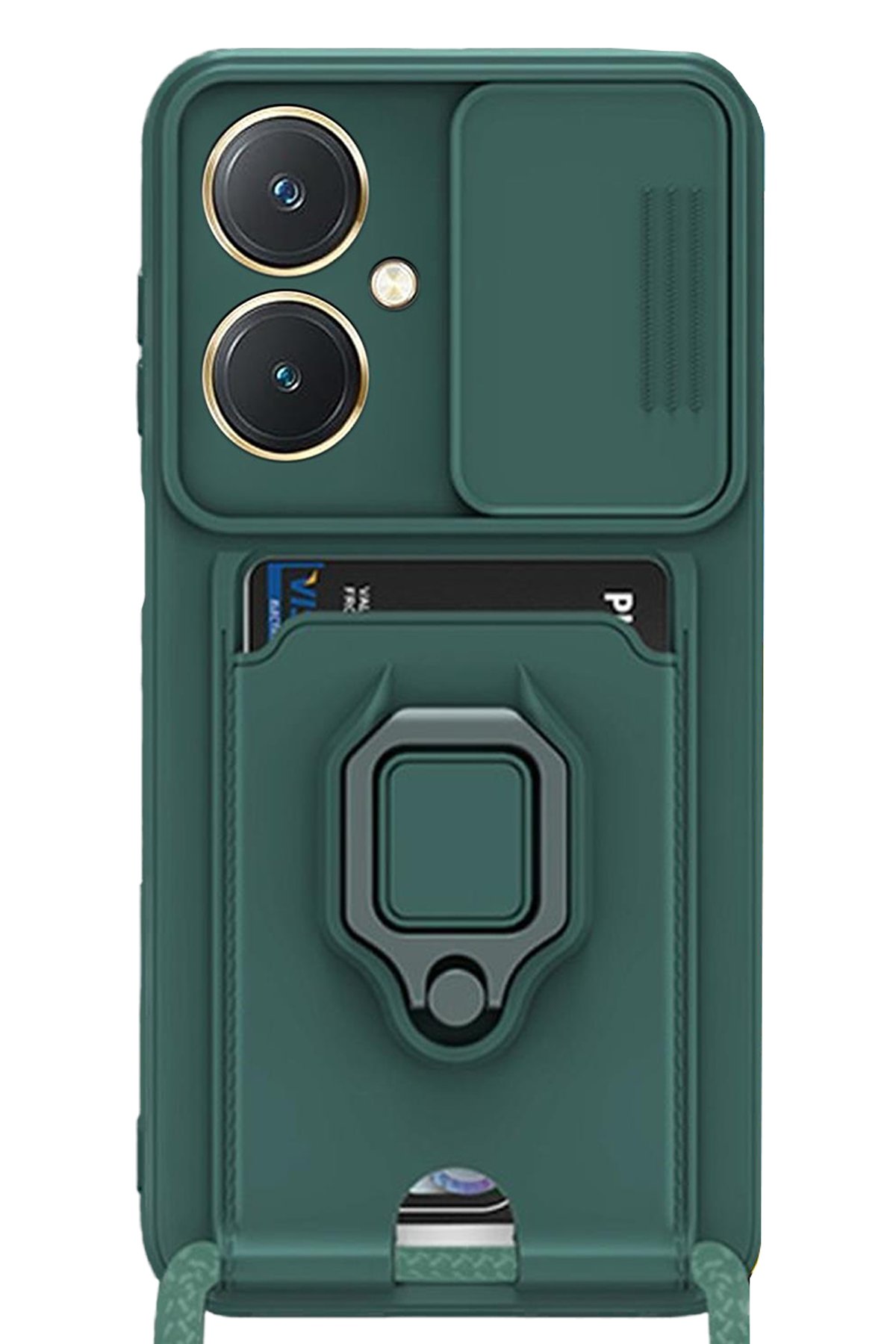 Newface Vivo Y27 Kılıf Optimum Silikon - Krem