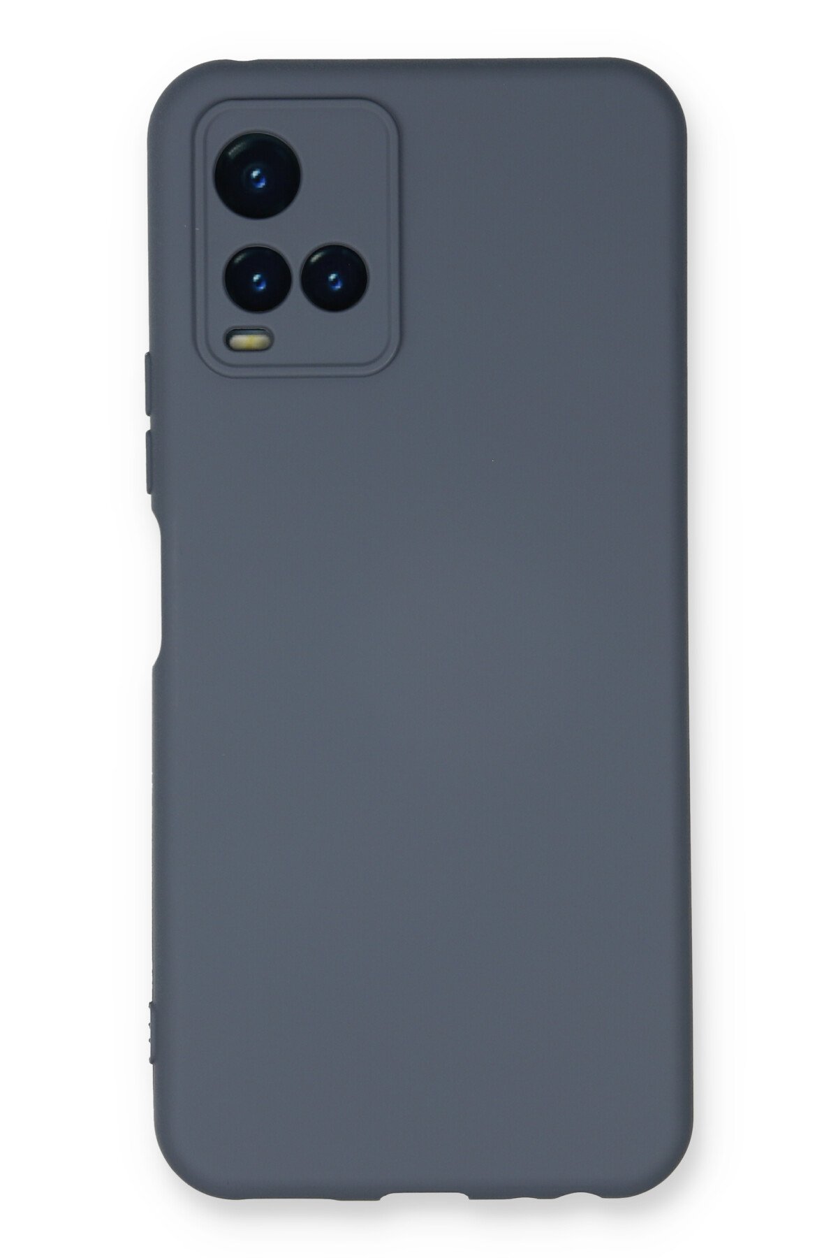 Newface Vivo Y33S Kılıf Nano içi Kadife Silikon - Turuncu