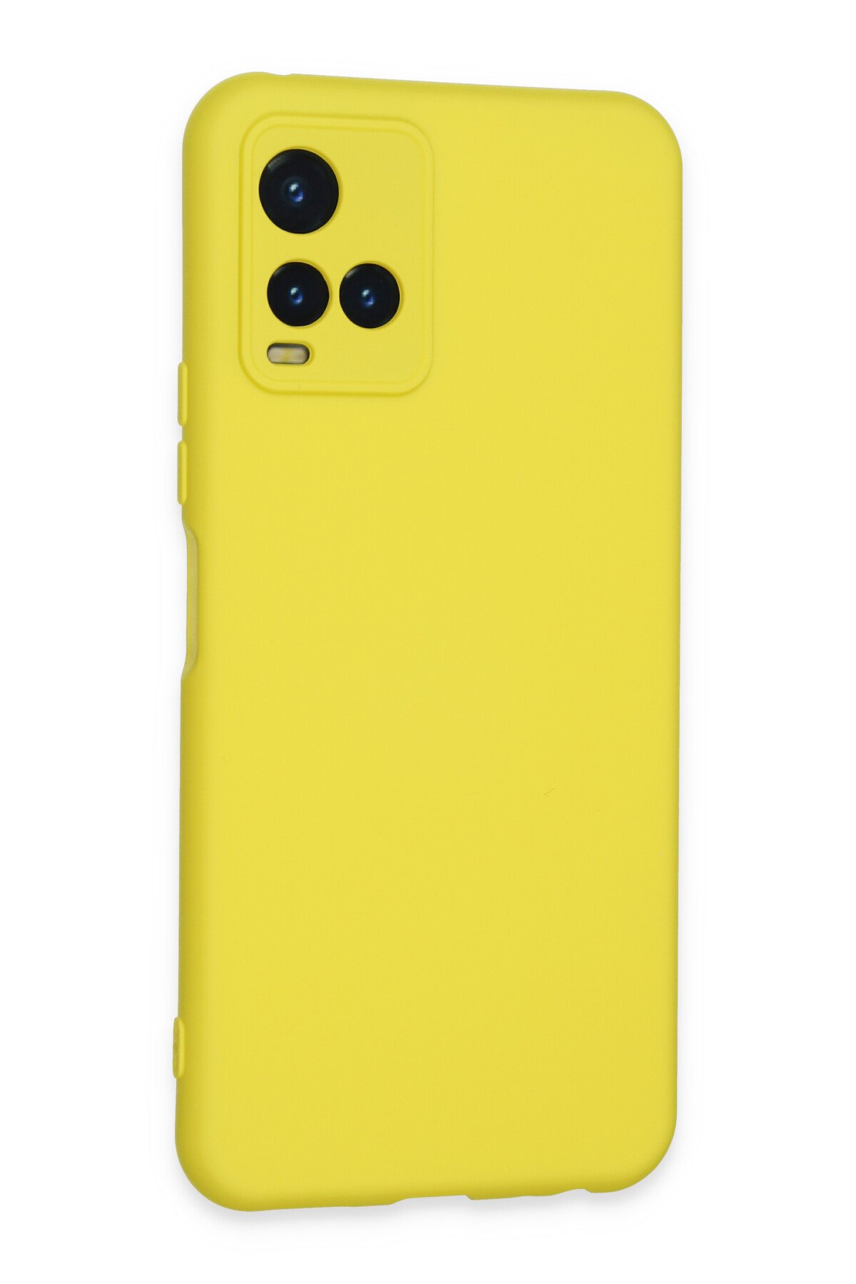 Newface Vivo Y33S Kılıf Palm Buzlu Kamera Sürgülü Silikon - Siyah