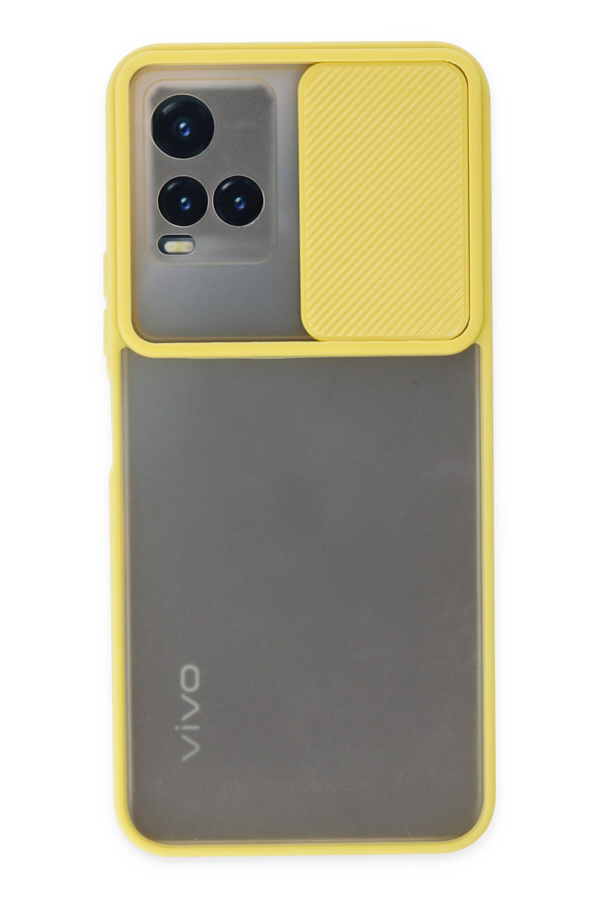 Newface Vivo Y33S Kılıf Platin Silikon - Kırmızı