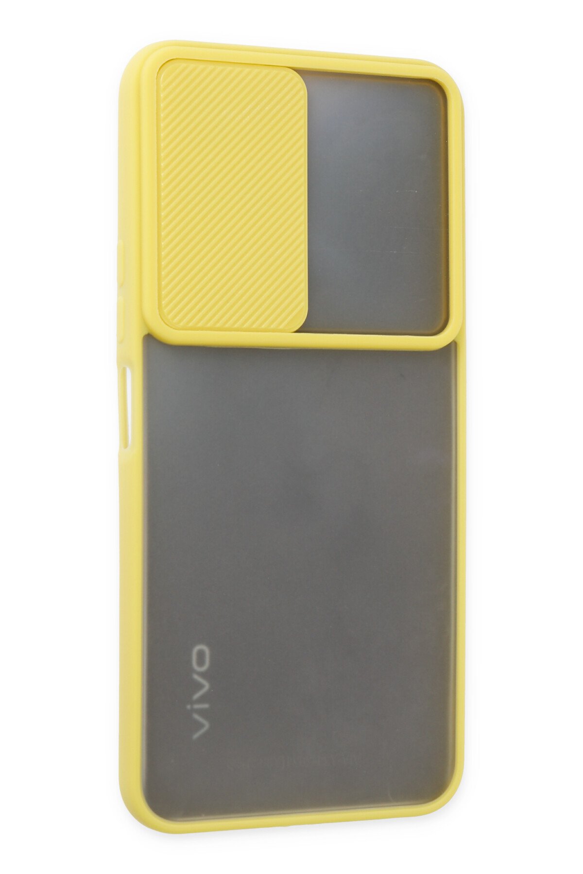 Newface Vivo Y33S Kılıf Platin Silikon - Kırmızı