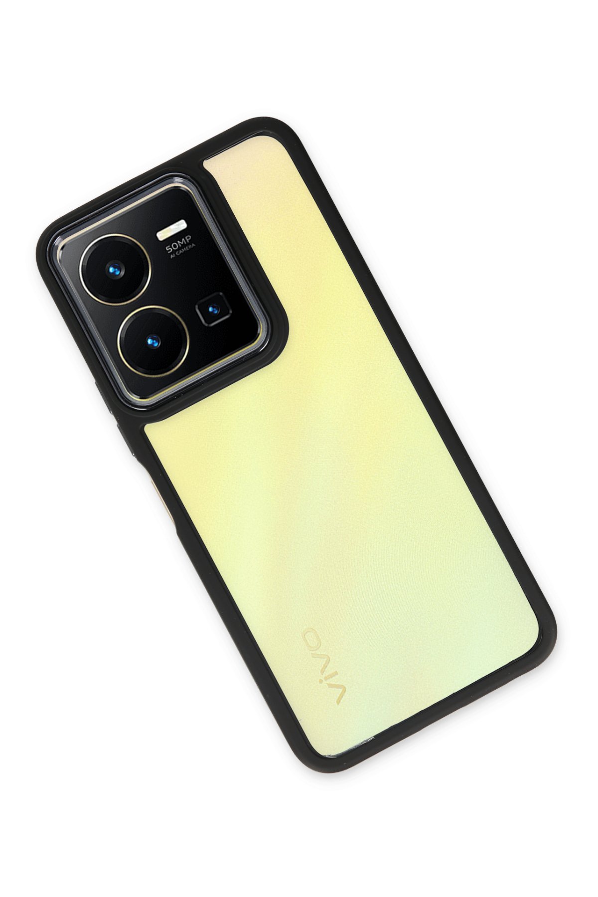 Newface Vivo Y35 Kılıf Loop Deri Silikon - Yeşil
