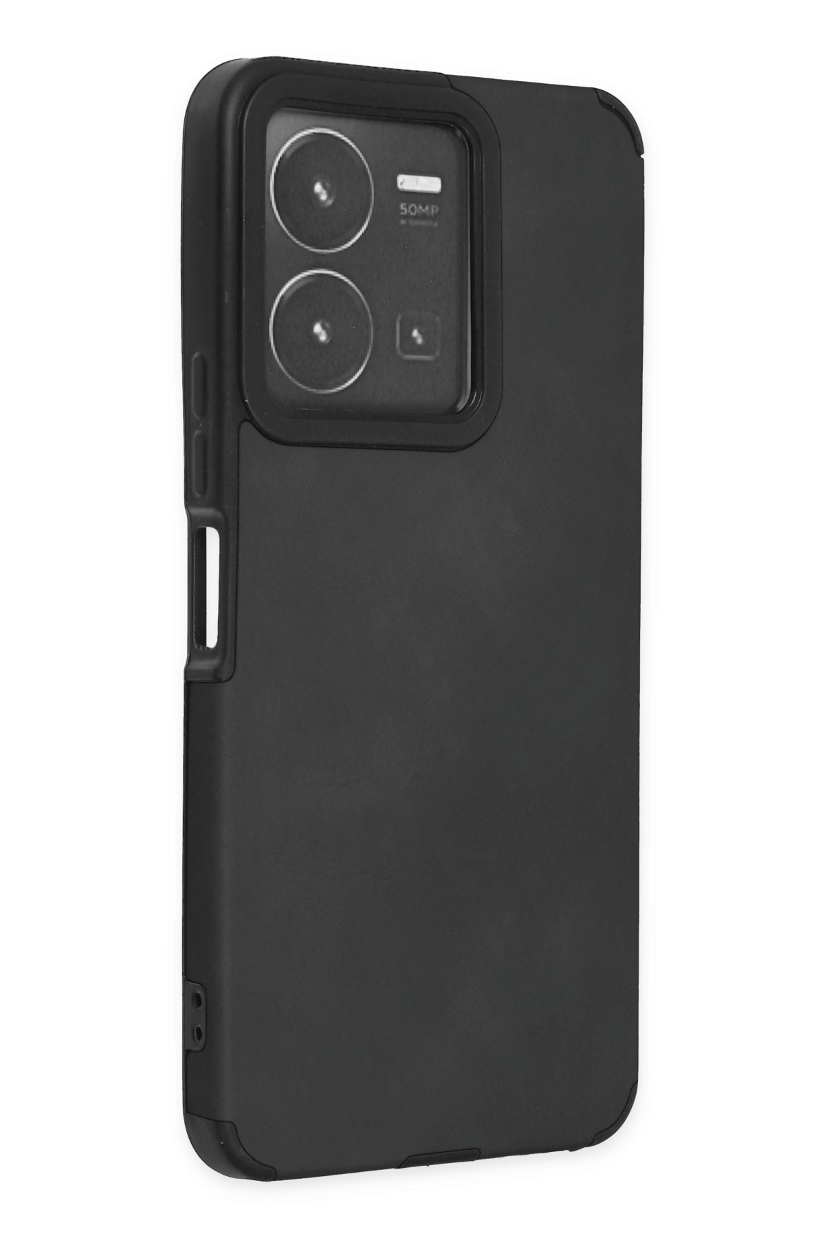 Newface Vivo Y35 Kılıf Montreal Silikon Kapak - Siyah
