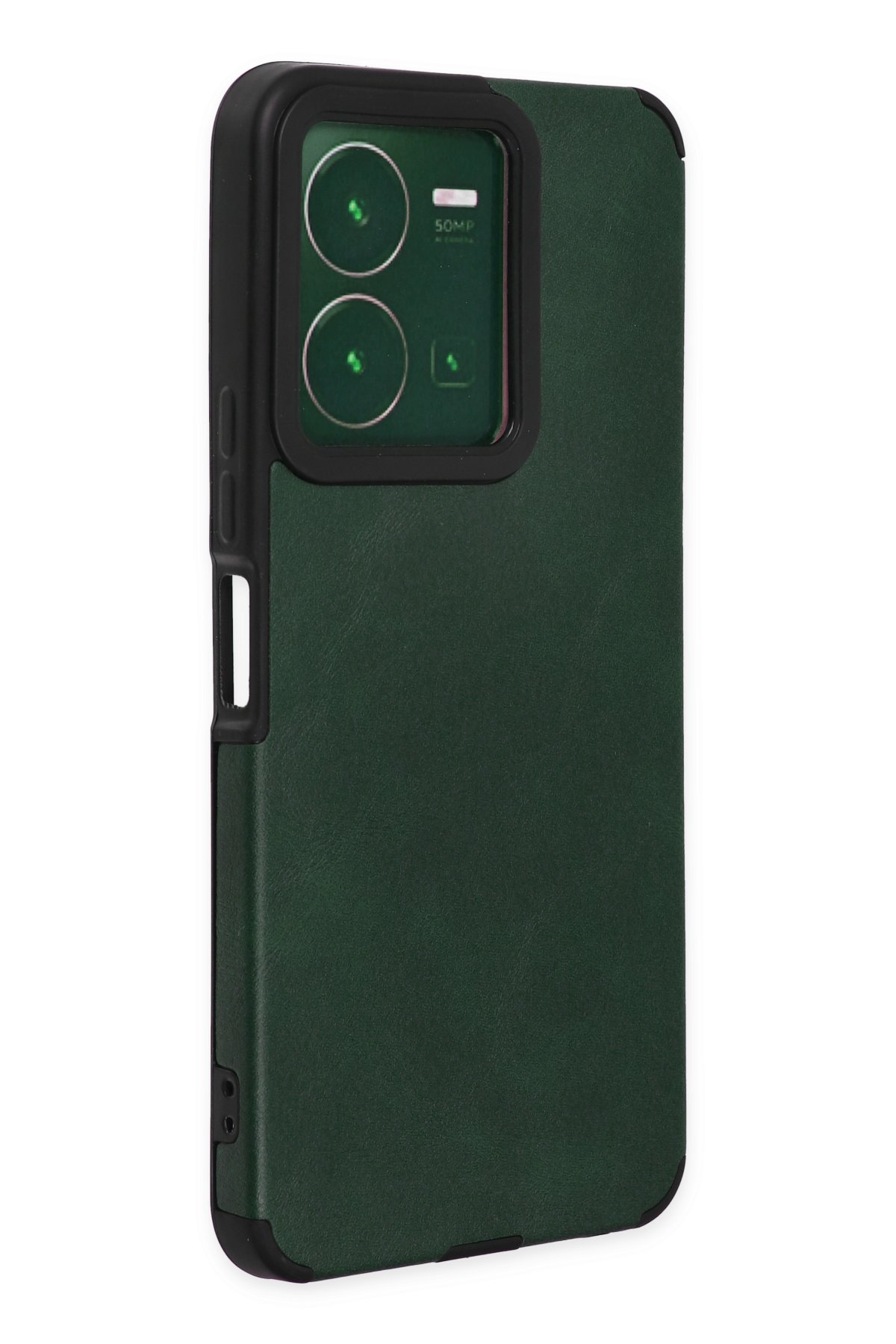 Newface Vivo Y35 Kılıf Volet Silikon - Beyaz