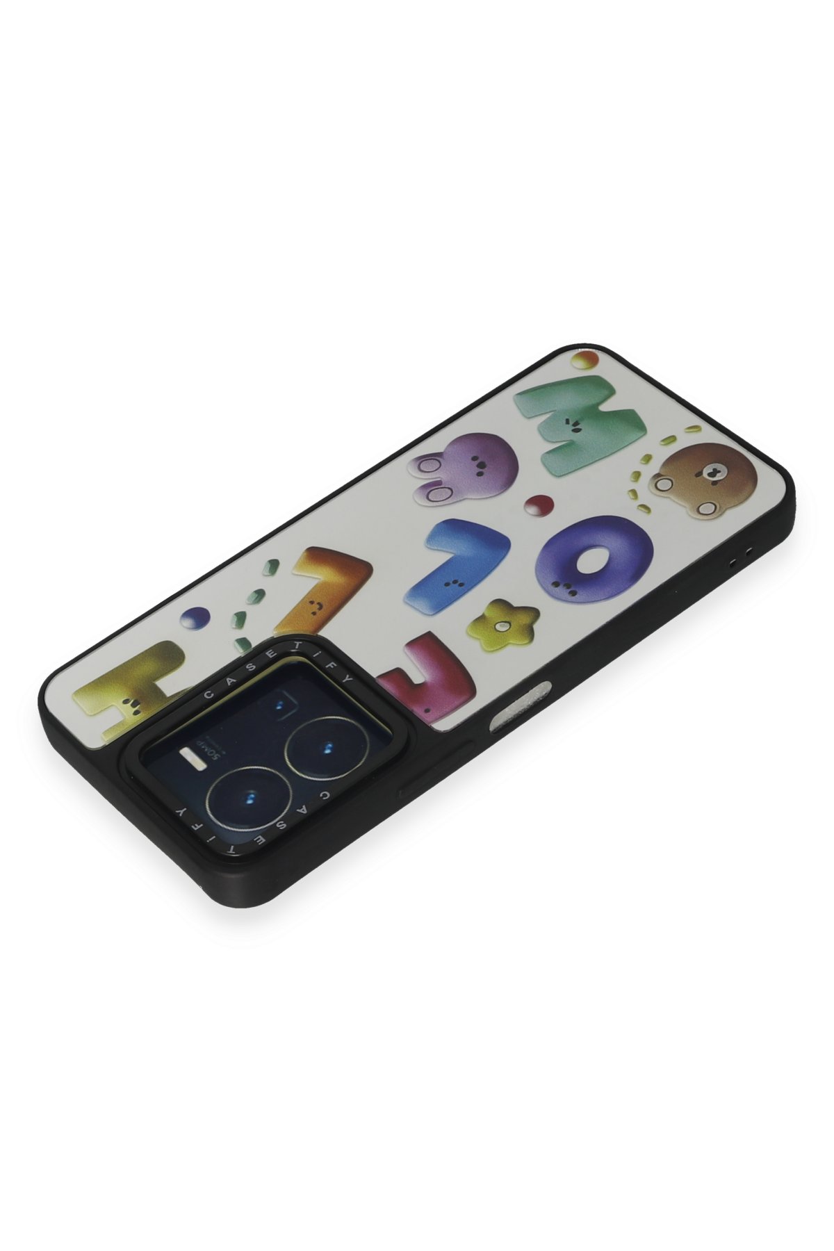 Newface Vivo Y35 Kılıf Pars Lens Yüzüklü Silikon - Siyah