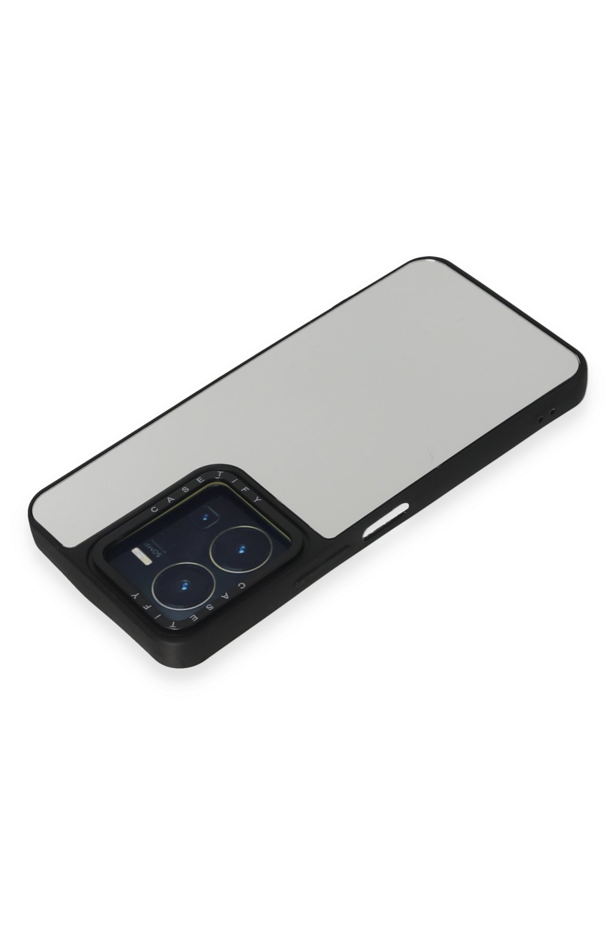 Newface Vivo Y35 Kılıf Pars Lens Yüzüklü Silikon - Gümüş