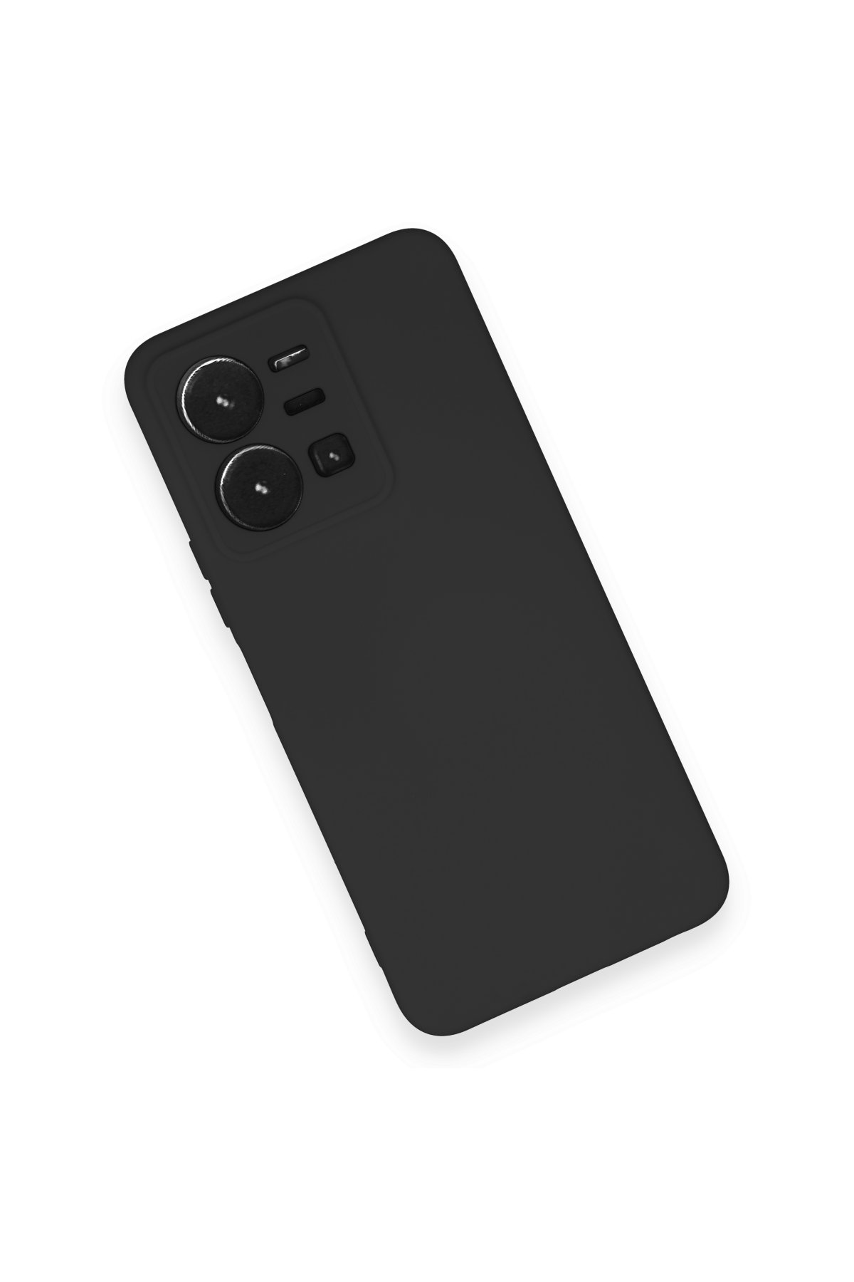 Newface Vivo Y35 Kılıf Pars Lens Yüzüklü Silikon - Lacivert