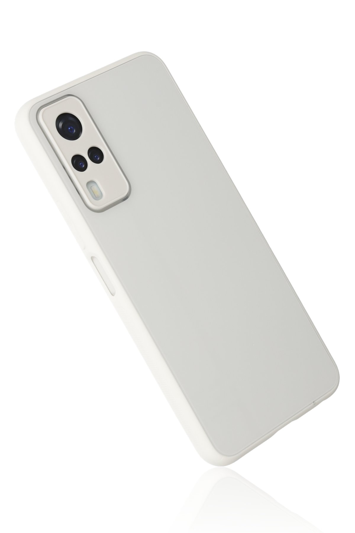 Newface Vivo Y51A Kılıf Nano içi Kadife Silikon - Mor