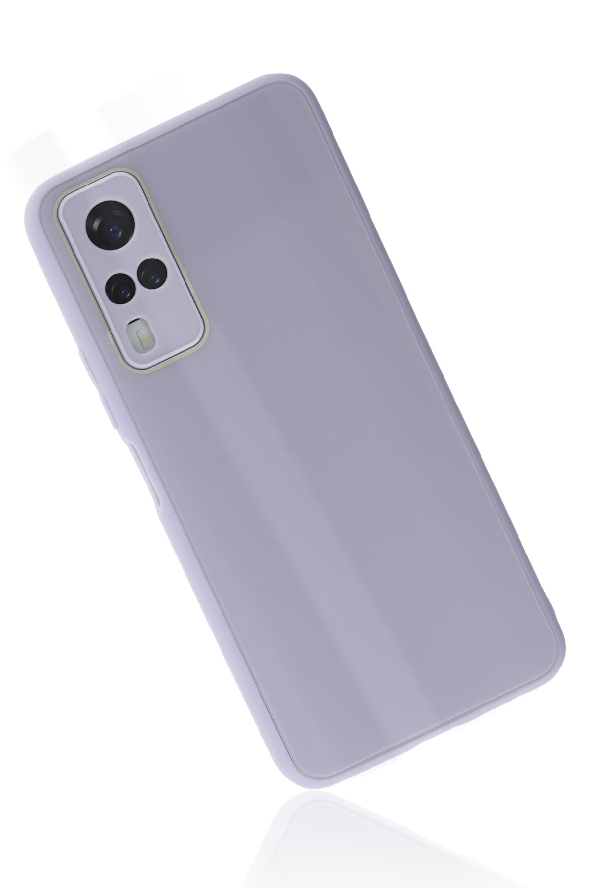 Newface Vivo Y51 Kılıf Nano içi Kadife Silikon - Koyu Yeşil