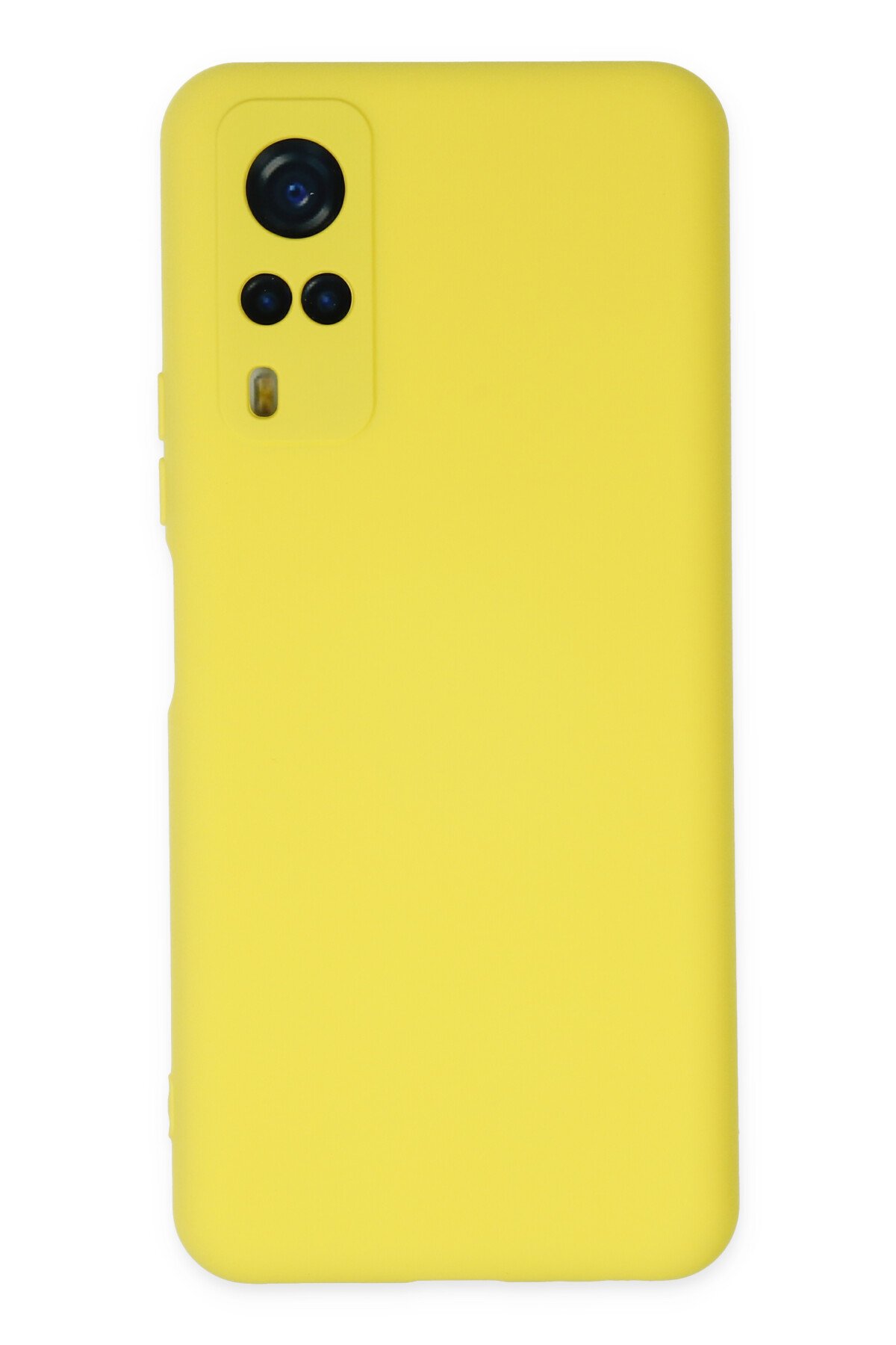 Newface Vivo Y51 Kılıf Platin Silikon - Mavi