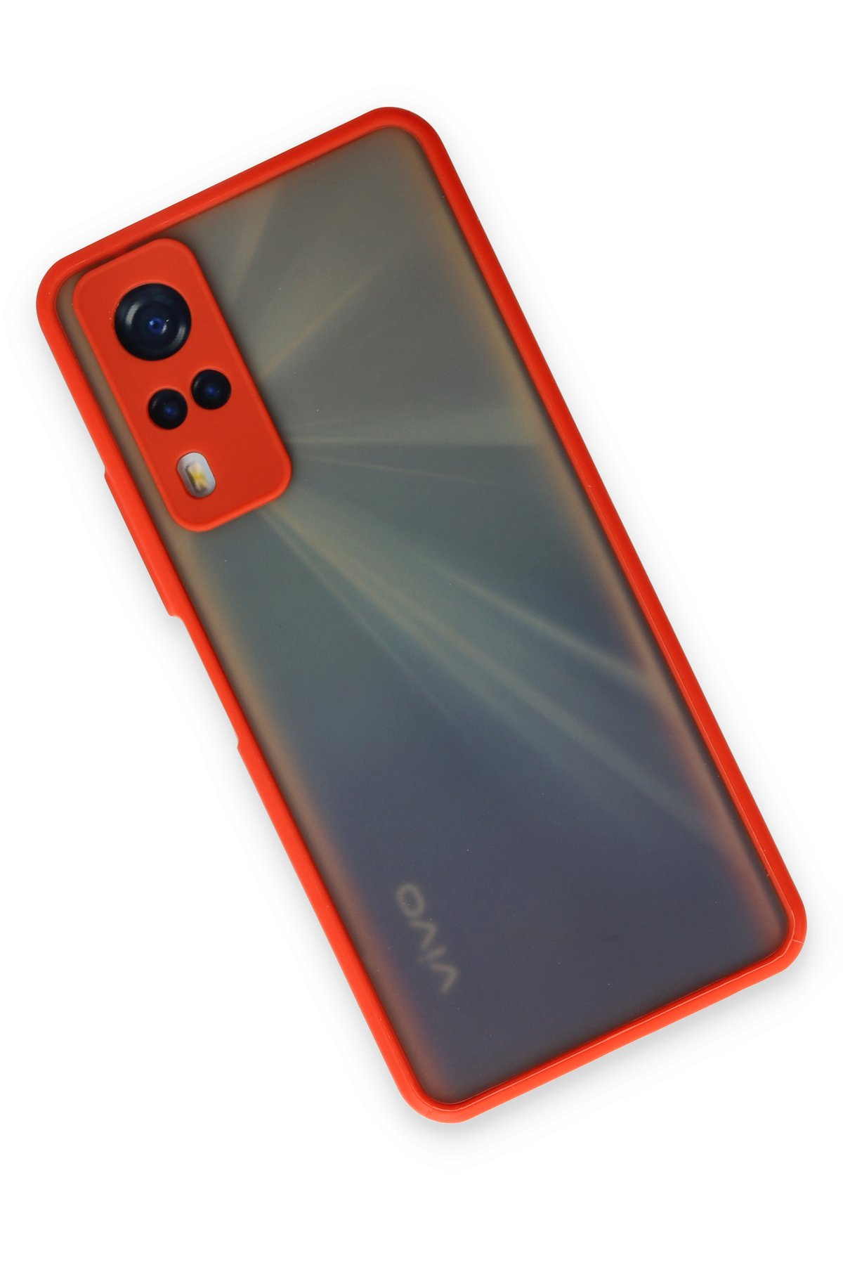 Newface Vivo Y51A Kılıf Lüx Şeffaf Silikon