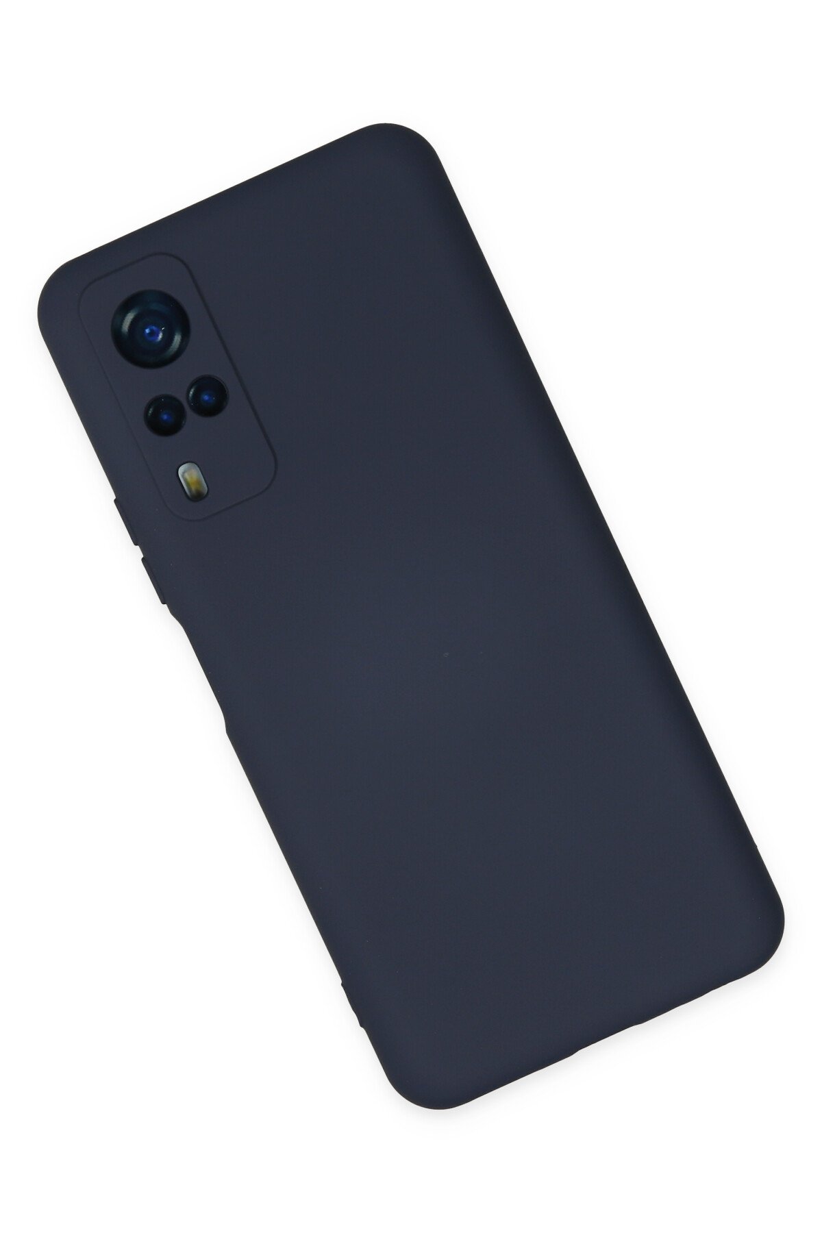 Newface Vivo Y51A Kılıf Palm Buzlu Kamera Sürgülü Silikon - Siyah