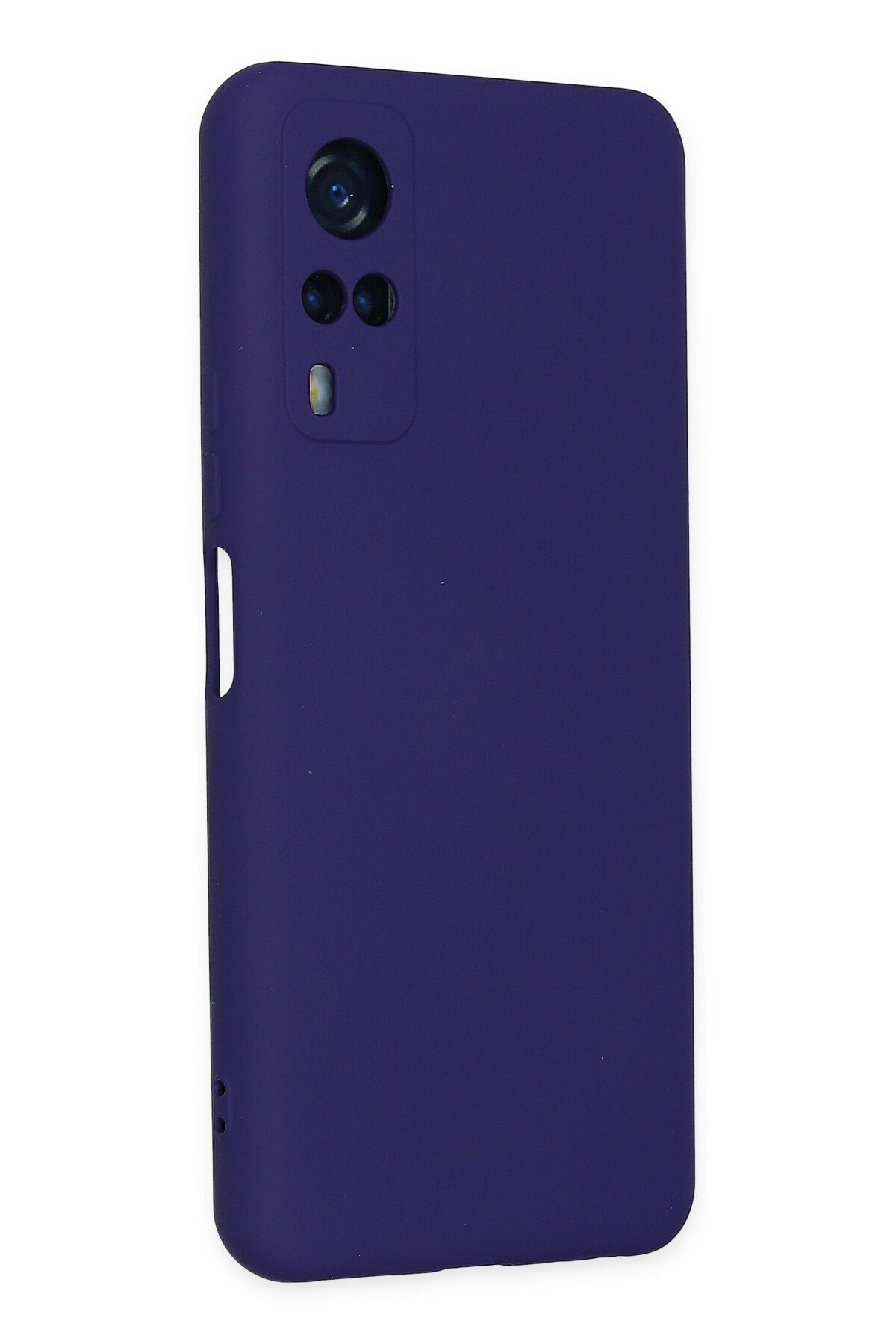 Newface Vivo Y51A Kılıf Glass Kapak - Pembe