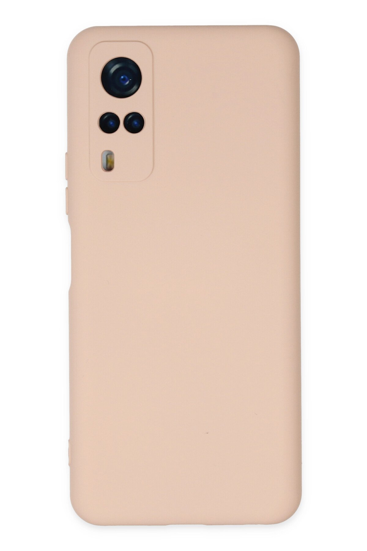 Newface Vivo Y51A Kılıf Platin Silikon - Kırmızı