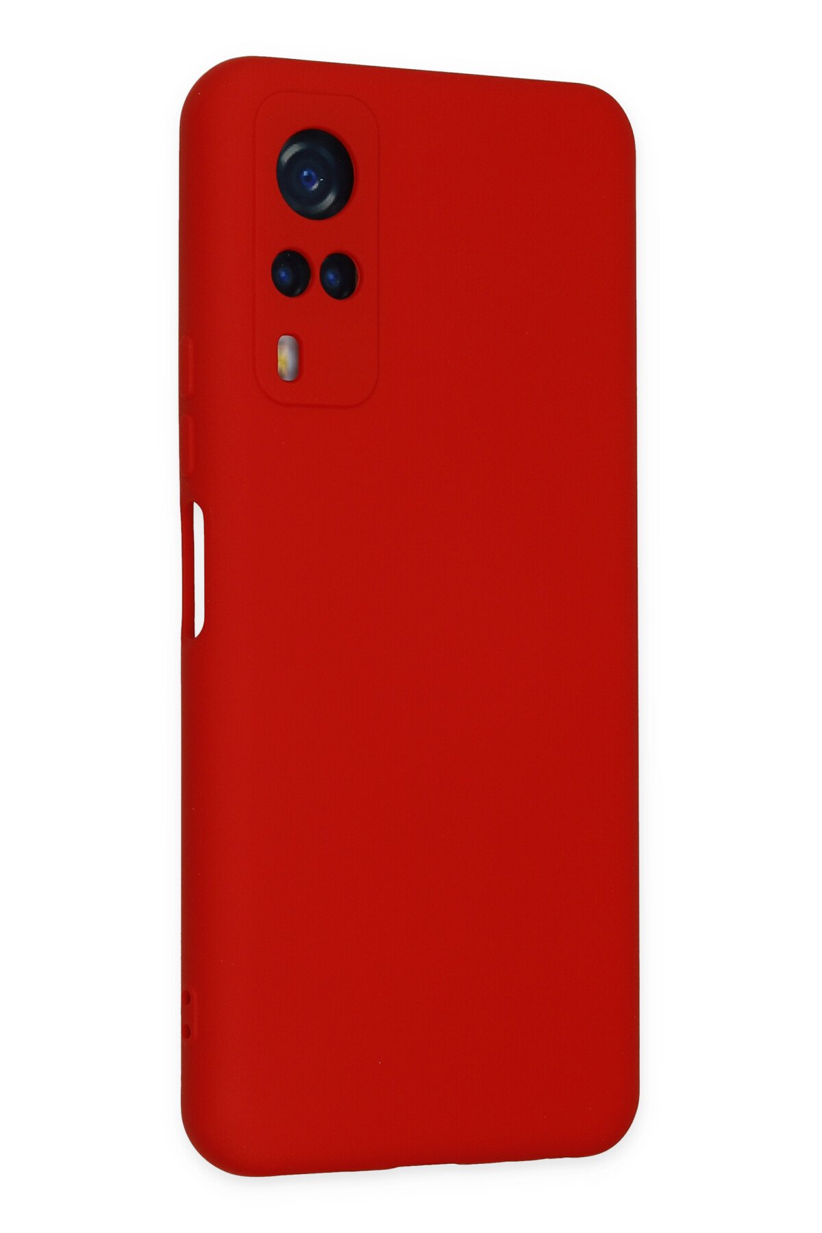 Newface Vivo Y53S Kılıf Montreal Silikon Kapak - Kırmızı