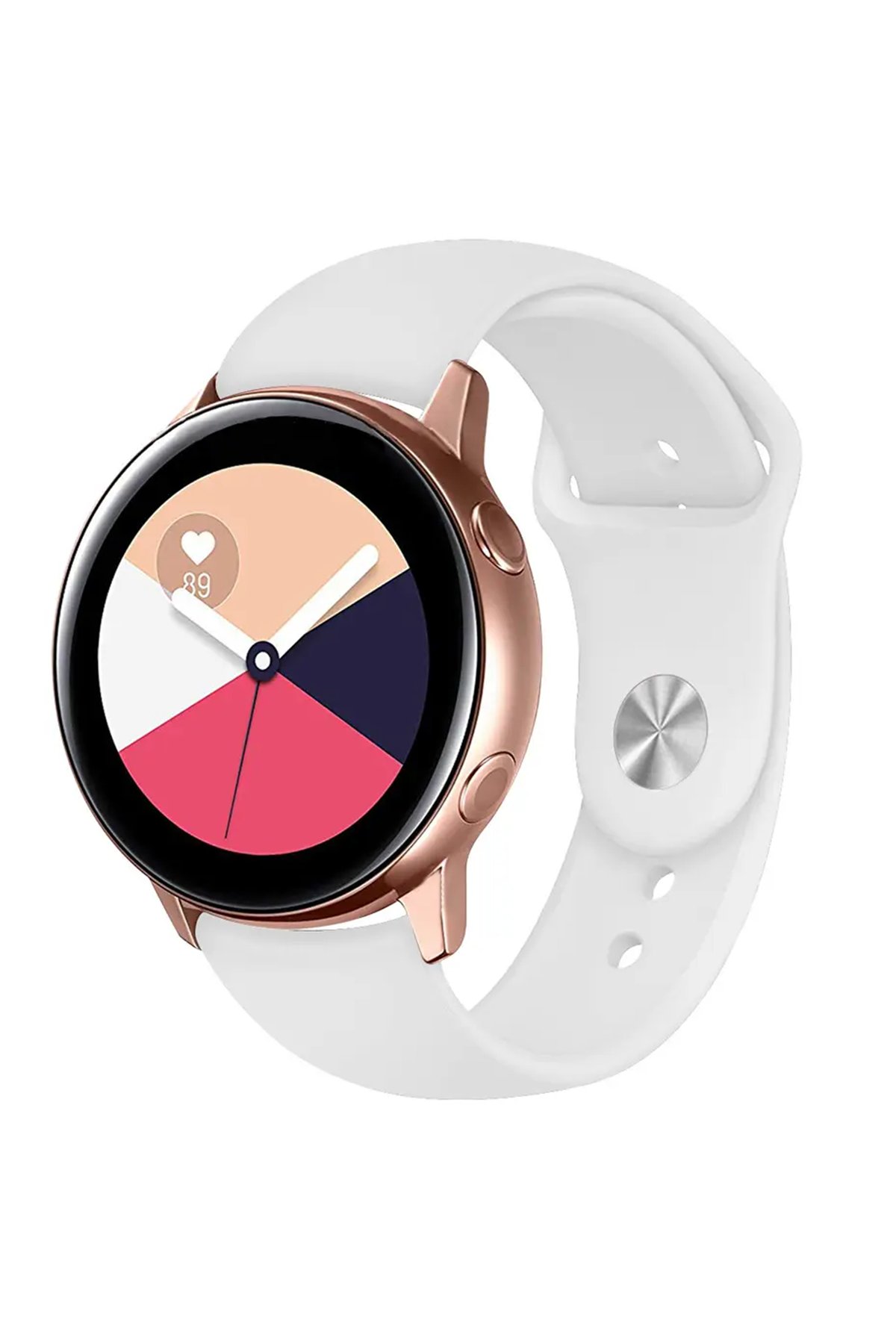 Newface Watch 20mm Star Kordon - Gri-Siyah