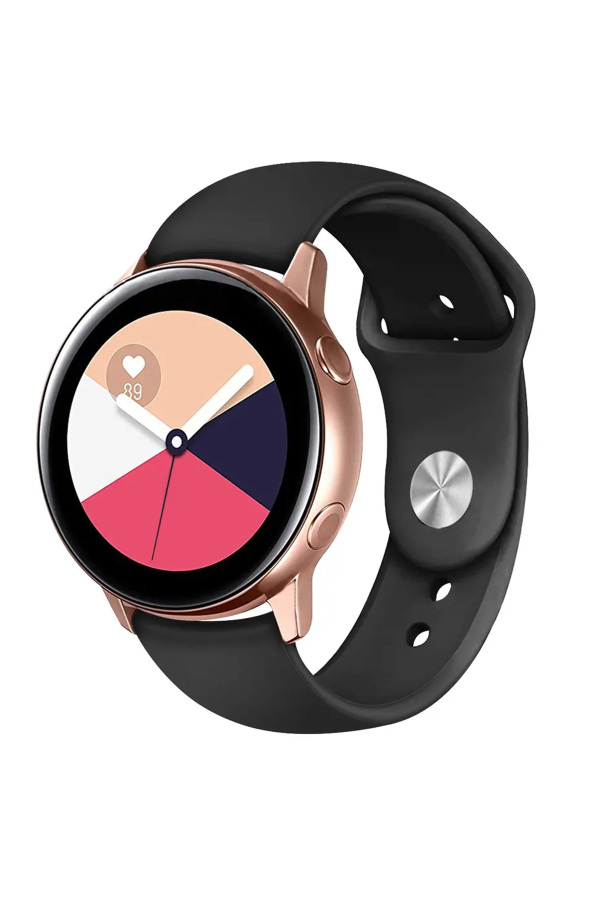 Newface Watch 20mm Metal Mıknatıslı Kordon - Mor-Rose