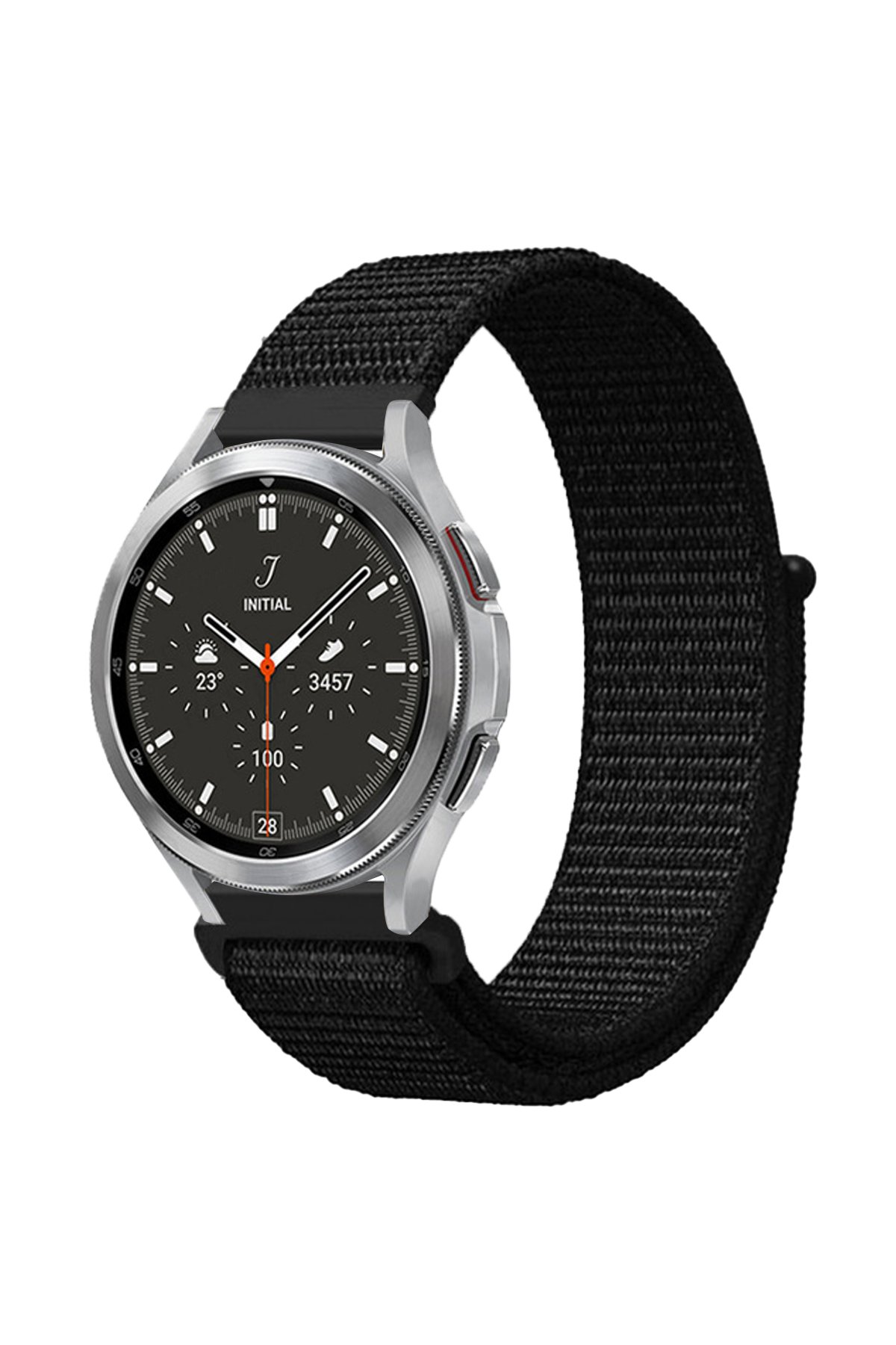 Newface Watch 22mm Star Kordon - Beyaz-Kırmızı