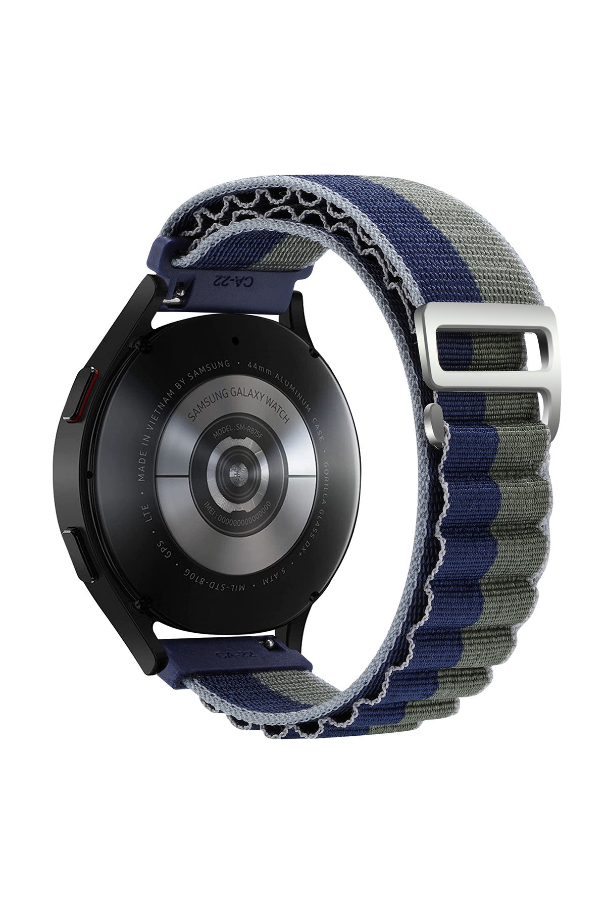 Newface GT4 46mm 22mm Metal Mıknatıslı Kordon - Kırmızı