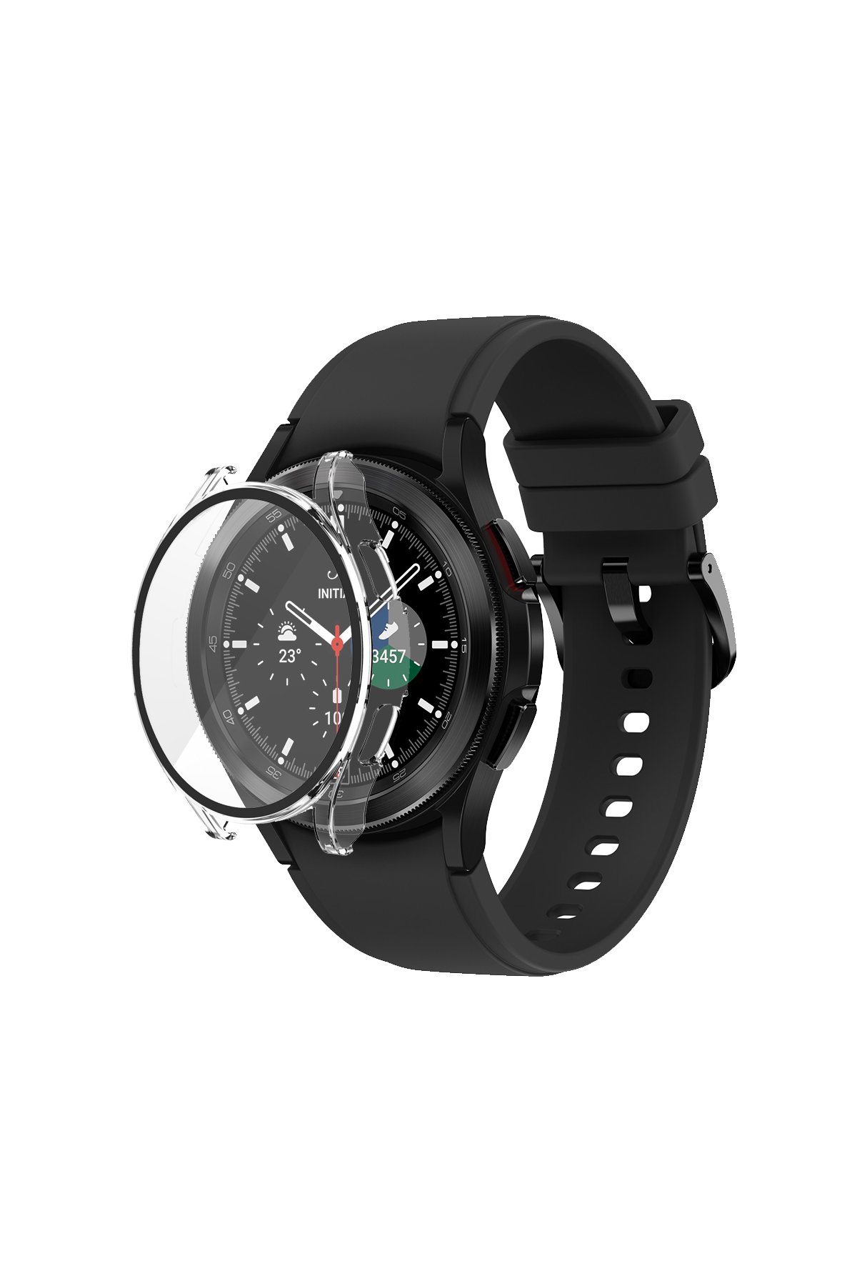 Newface Watch 4 40mm Wall Camlı Kasa Ekran Koruyucu - Rose Gold