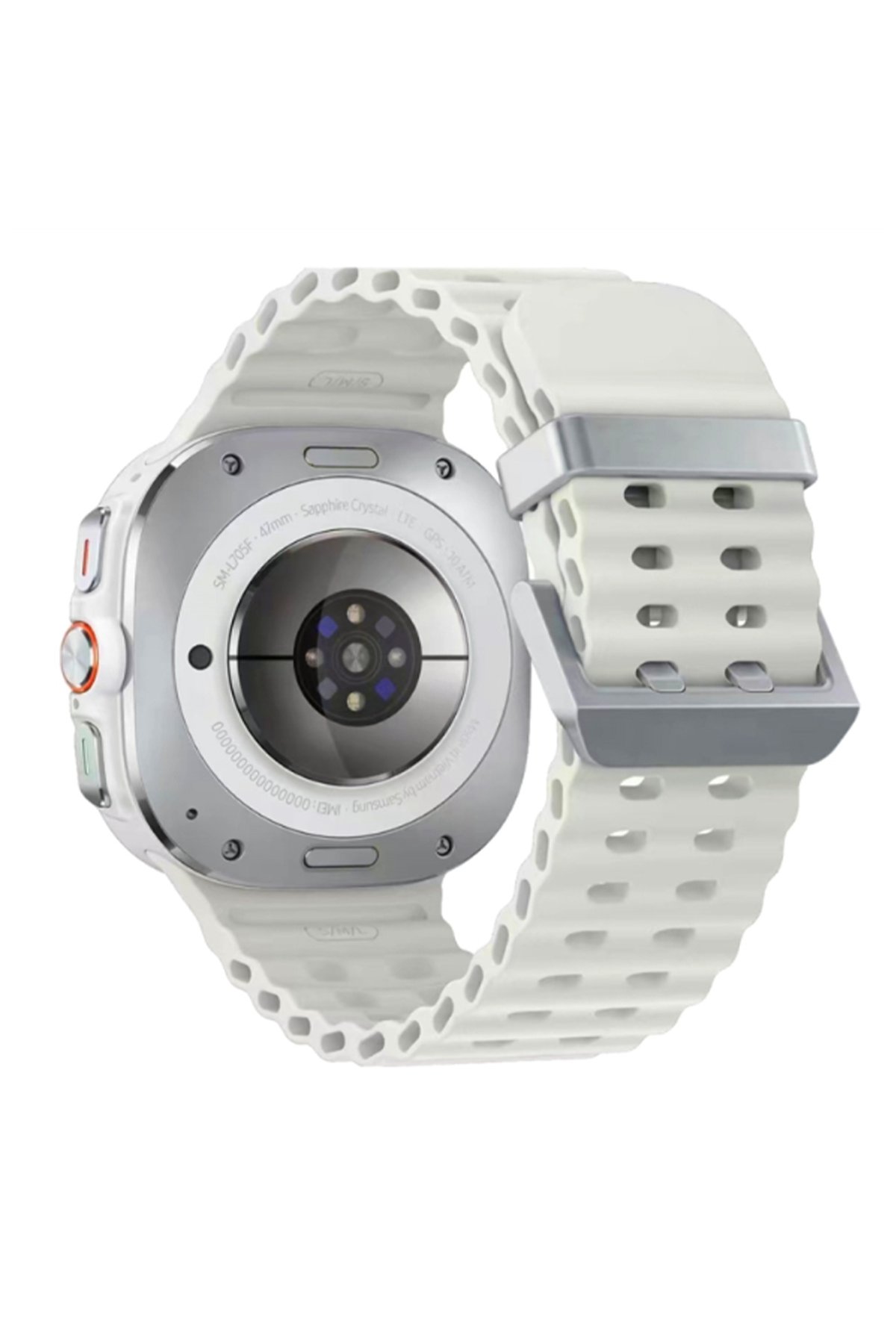 Newface Watch 7 Ultra KR418 Tender Silikon Kordon - Sierra Blue