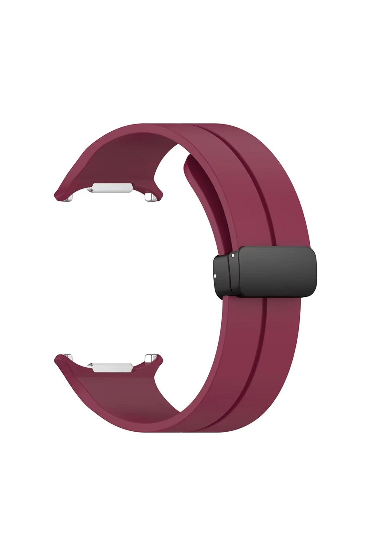 Newface Watch 7 Ultra KR417 Rug Silikon Kordon - Siyah