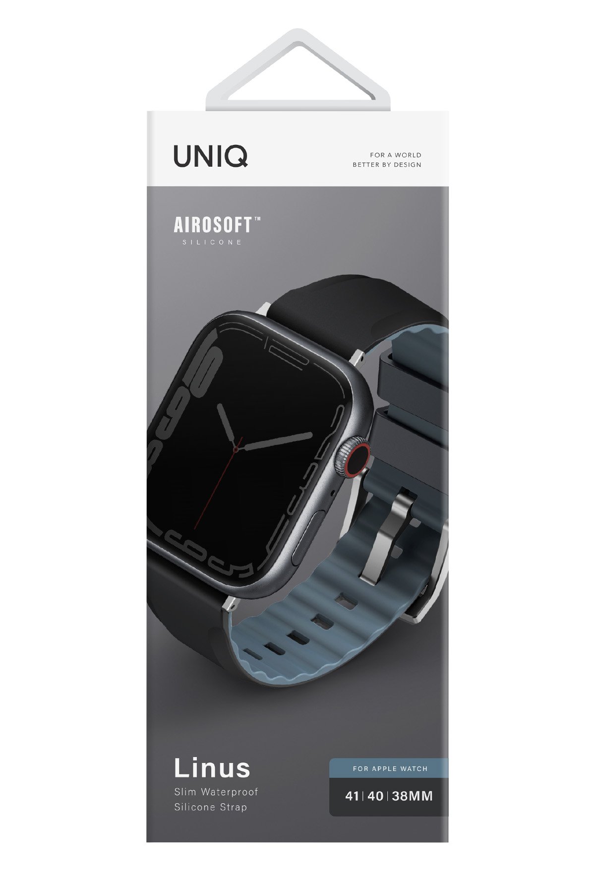 Uniq Watch Ultra 49mm Stride FKM Silikon Kordon - Turuncu