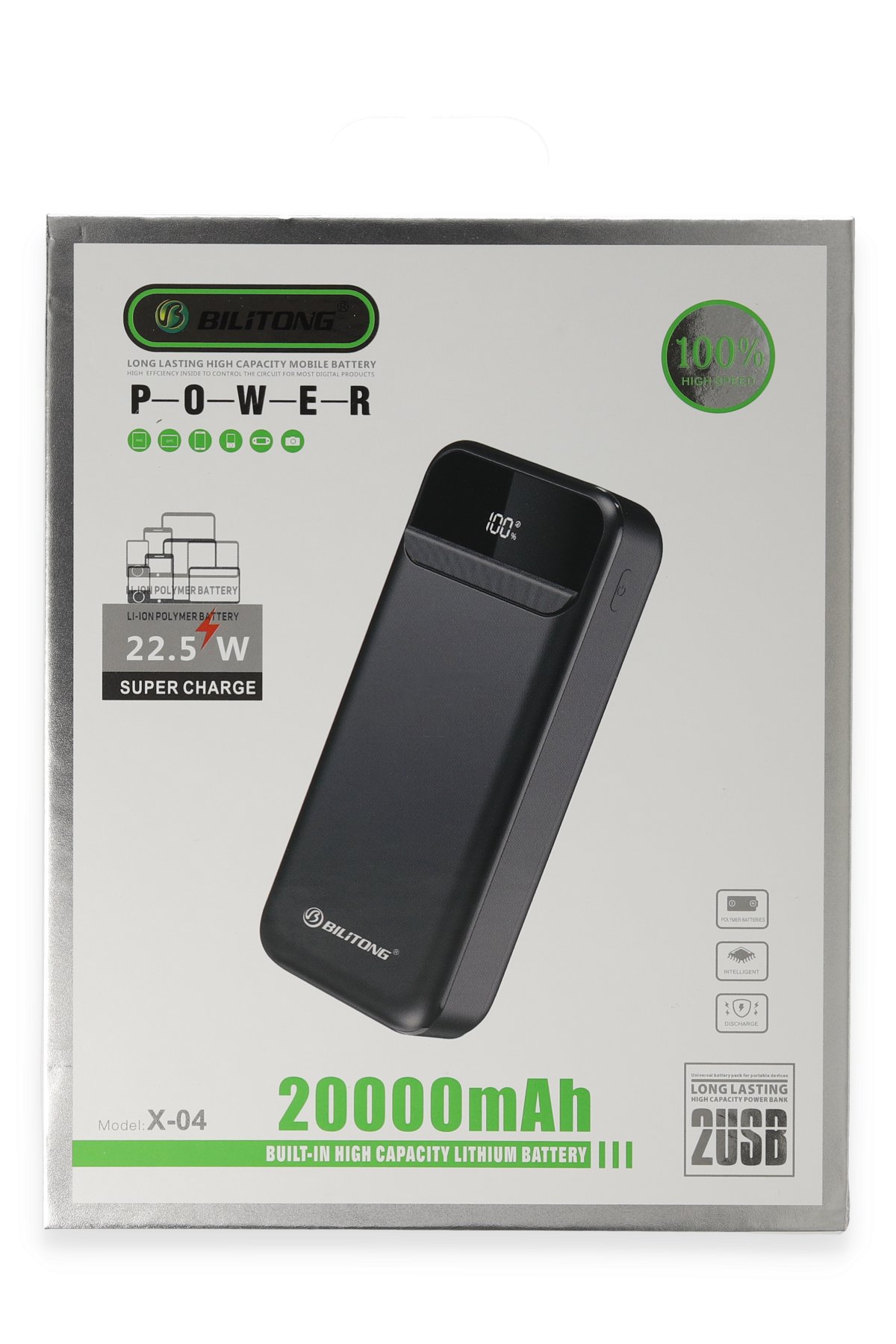 Newface X01 20.000 mAh Powerbank - Beyaz