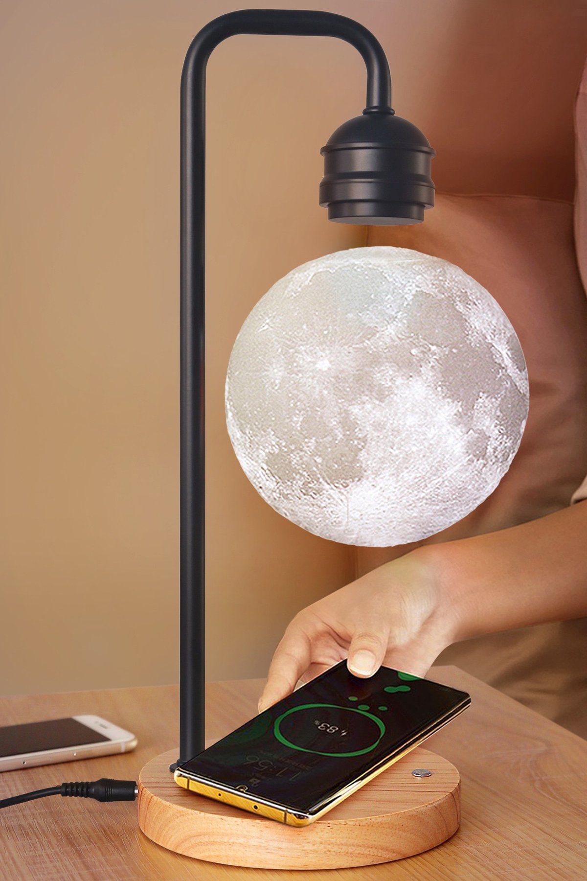 Newface Astro Stand Ayıcık Desenli - Beyaz