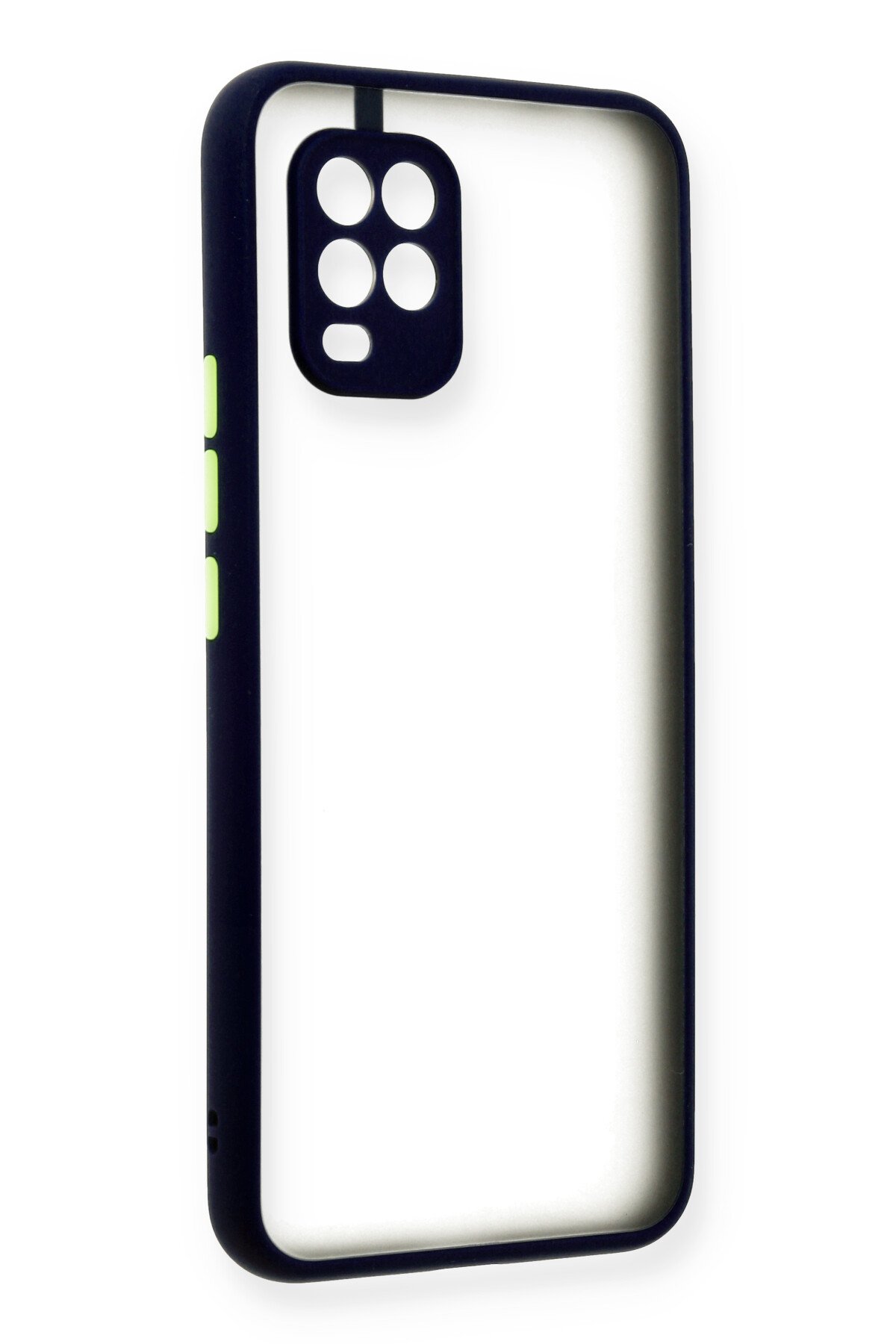 Newface Xiaomi Mi 10 Lite Kılıf Lüx Şeffaf Silikon - Şeffaf