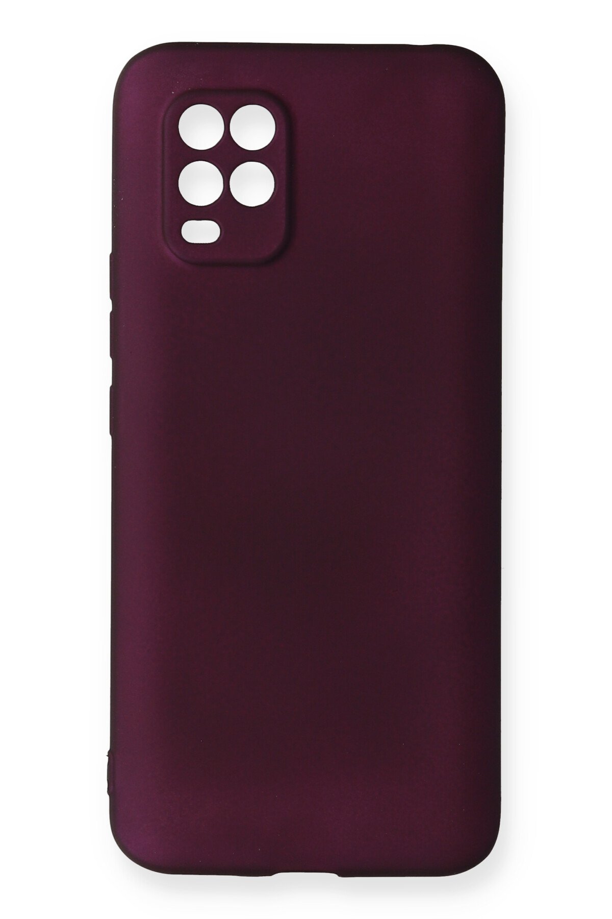 Newface Xiaomi Mi 10 Lite Kılıf Montreal Silikon Kapak - Kırmızı